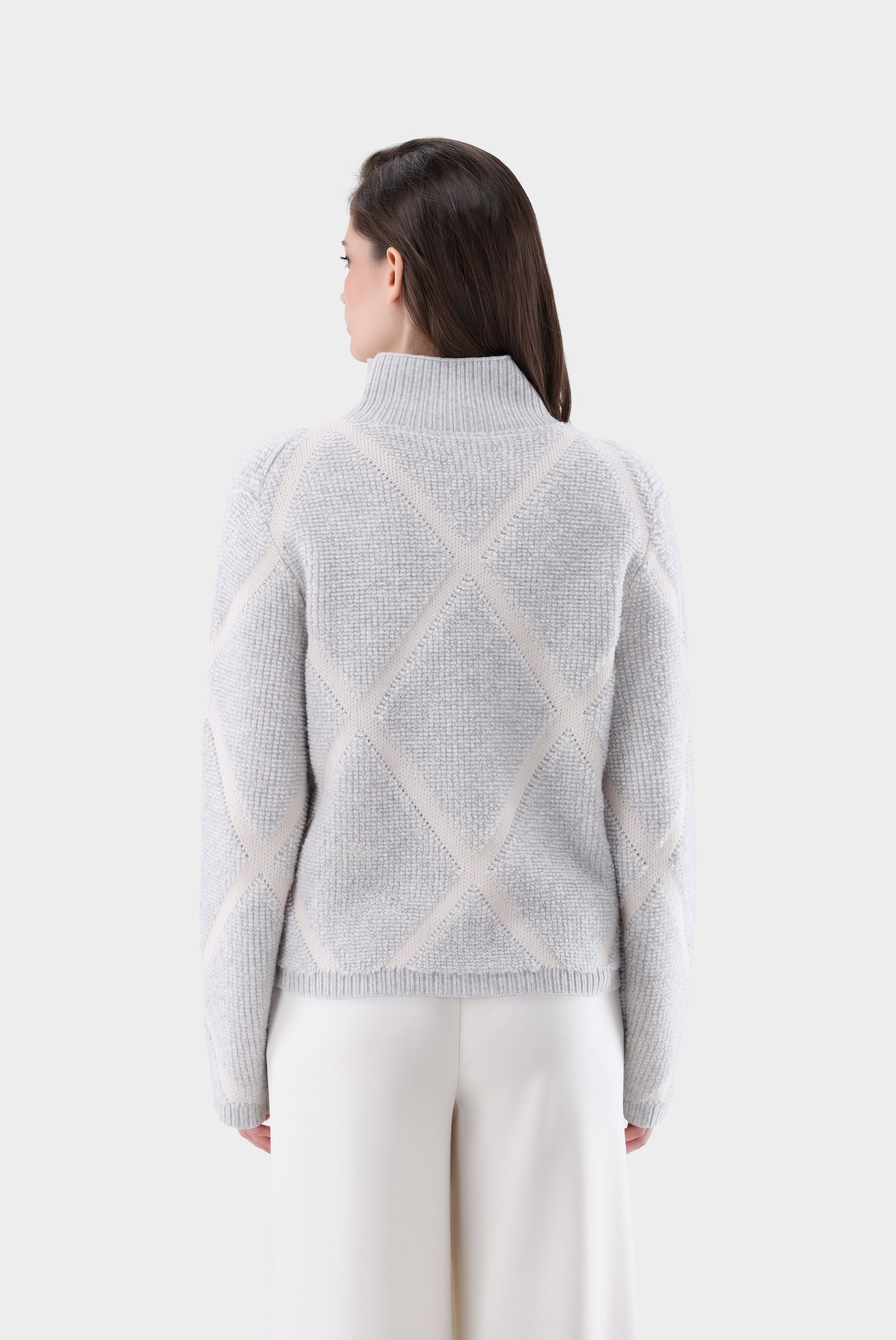 Rollkragenpullover | mit 3D-Jacquard-Strick & Pullover-Van Laack-OUTLET-ARCHIVIST-ARCHIVE-SALE