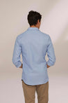 Van Laack-Klassisches Hemd aus Baumwolle Slim Fit Blau-Hemden & Blusen-Black-Deal-Outlet-by-ARCHIVIST
