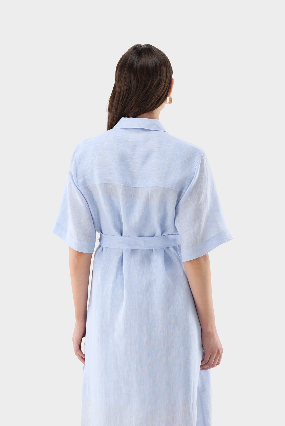Hemdblusenkleid | aus Leinen