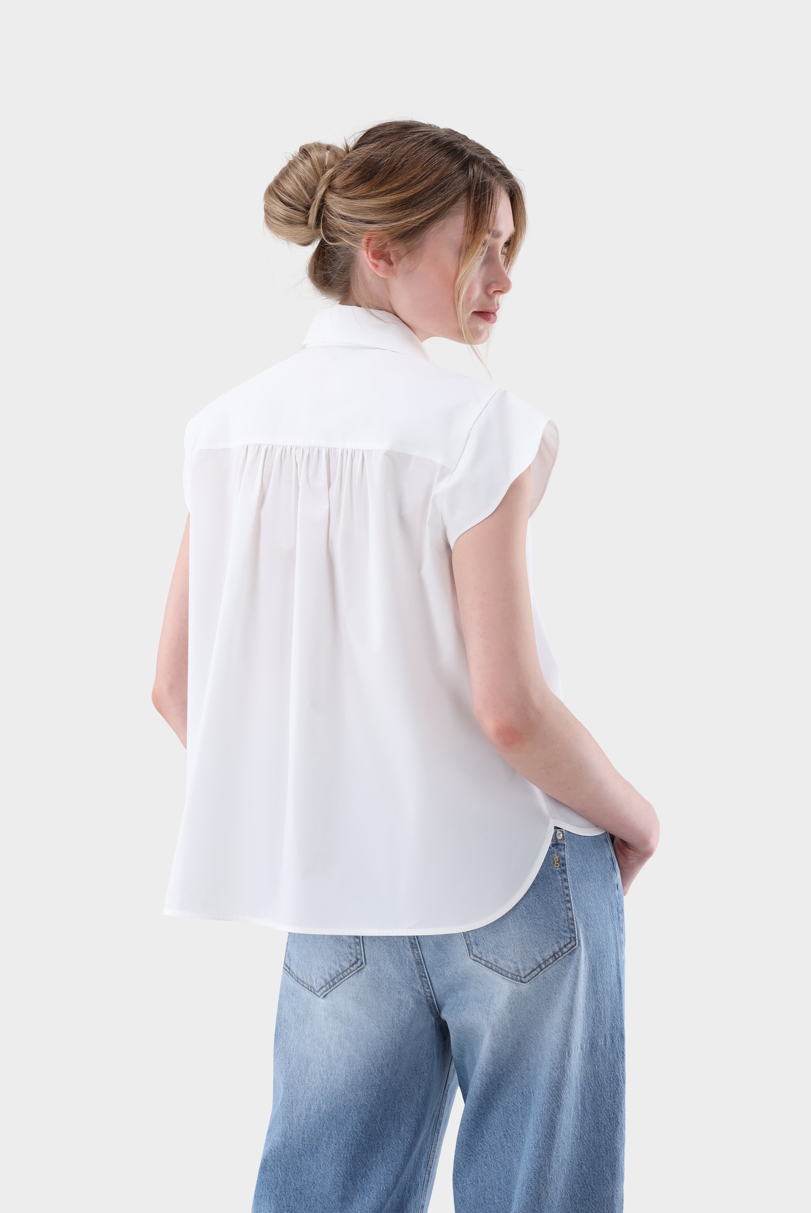 Bluse | cropped und ärmellos