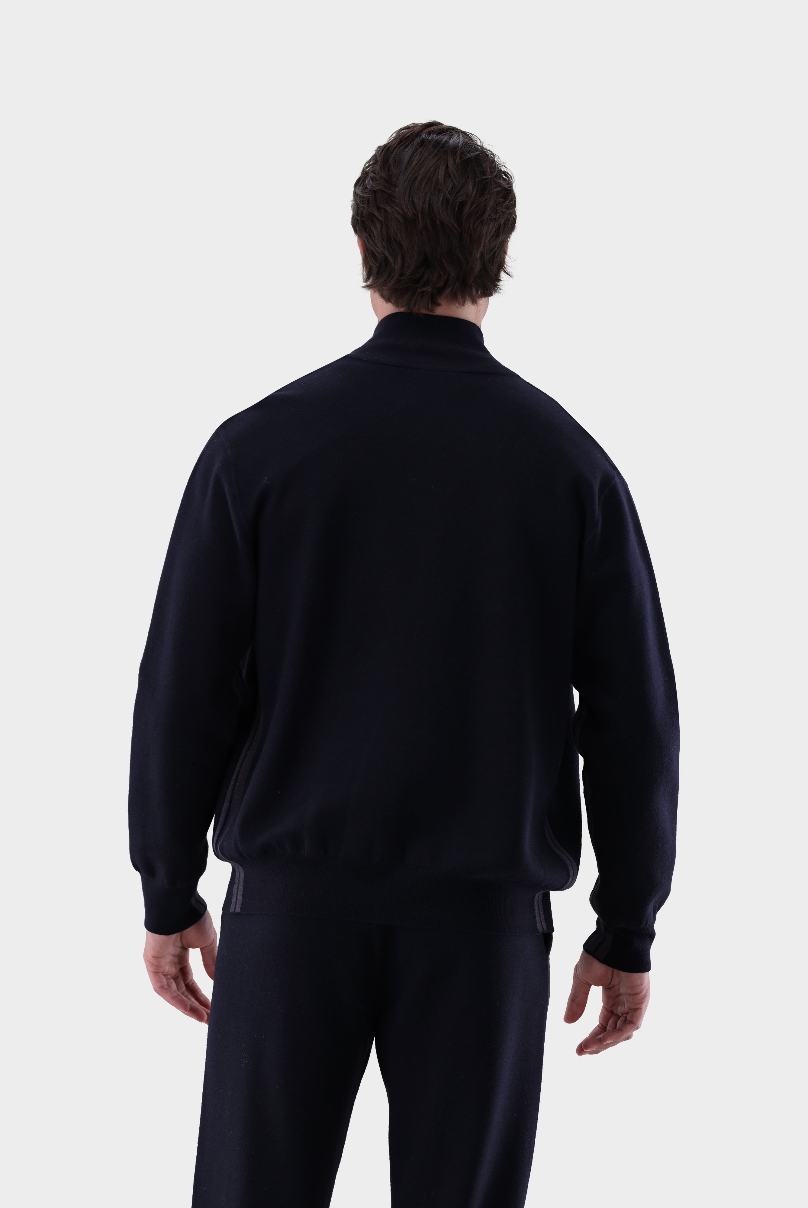 Strickjacke | mit Seide