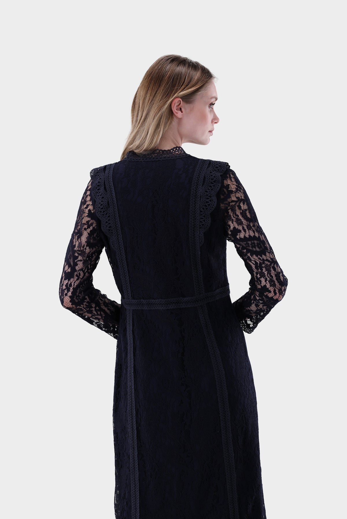 Kleid | aus Spitze mit taillierter Passform-Kleider & Röcke-Van Laack-OUTLET-ARCHIVIST-ARCHIVE-SALE