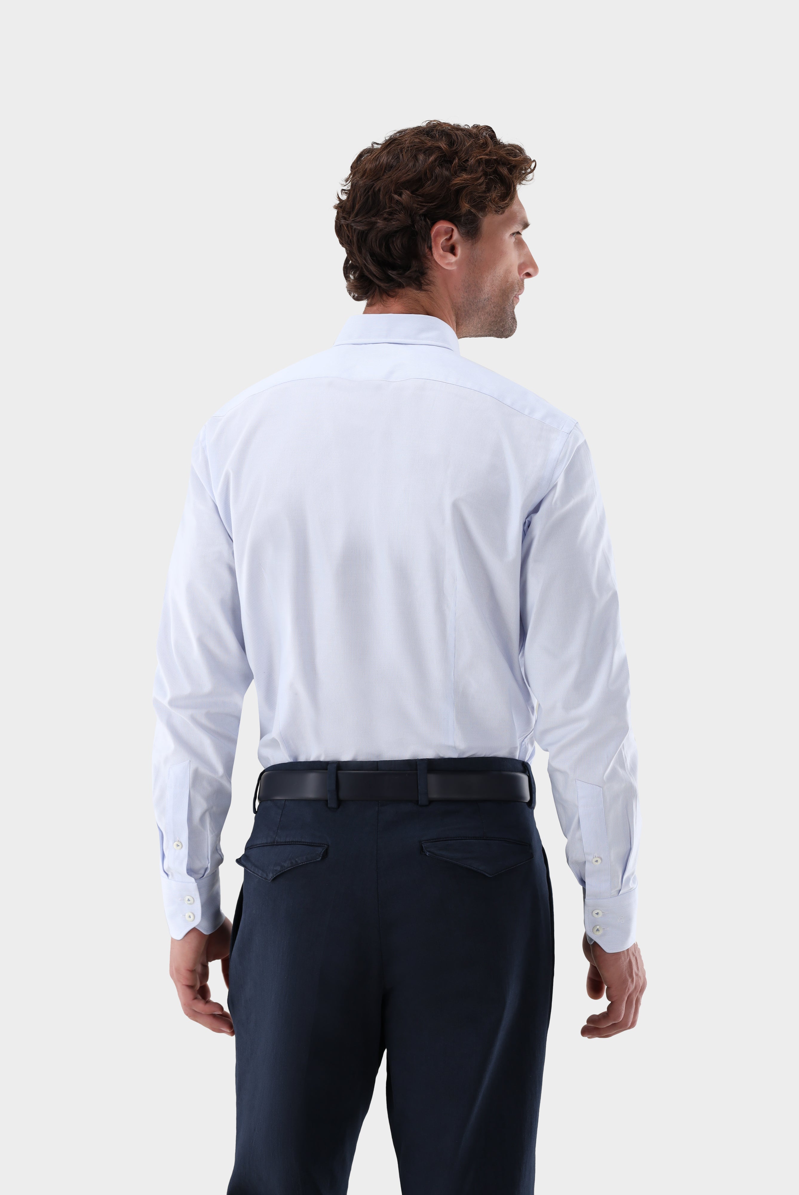 Oxfordhemd | mit Nadelstreifen Comfort Fit