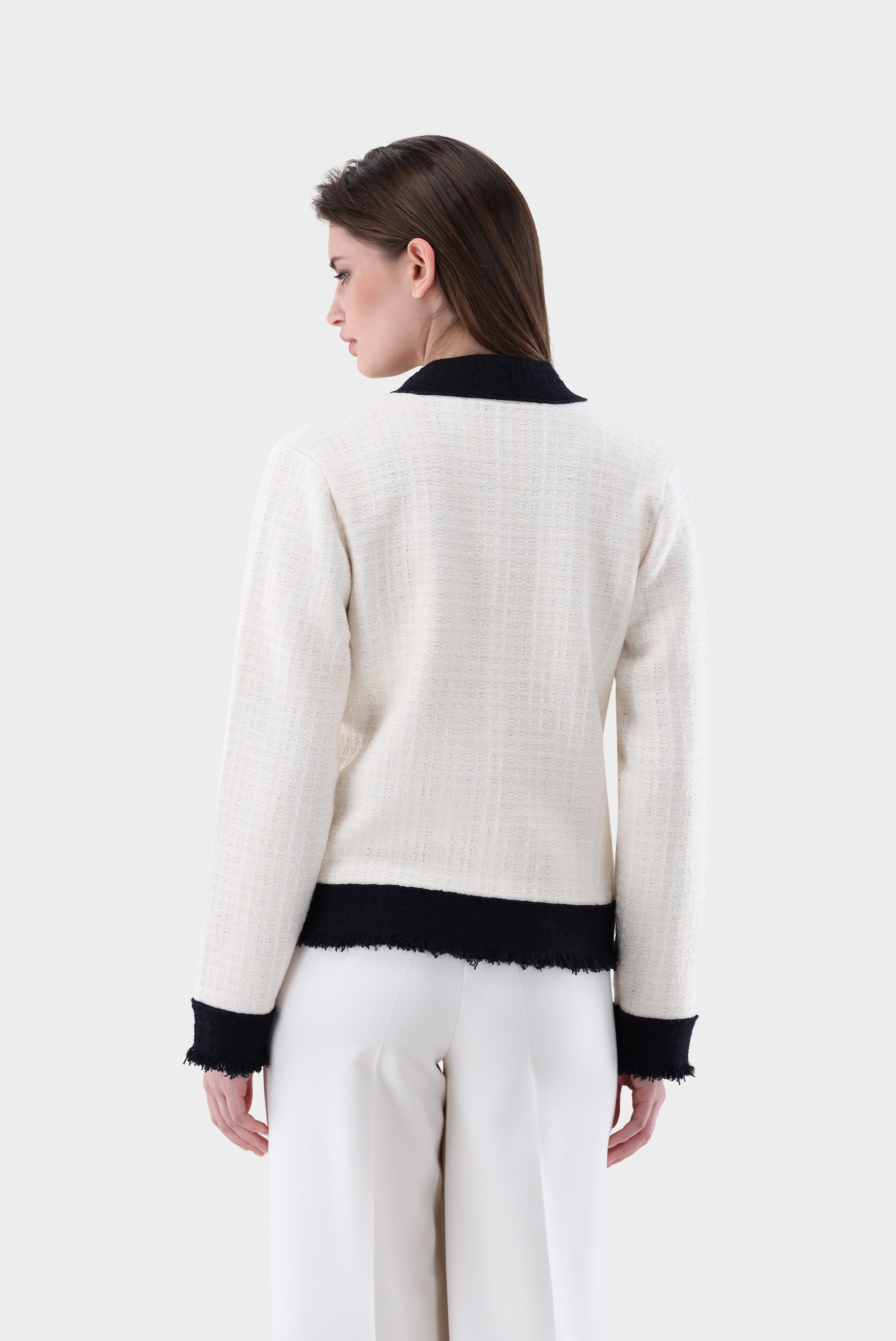 Blazer | aus gestricktem Tweed-Jacken & Mäntel-Van Laack-OUTLET-ARCHIVIST-ARCHIVE-SALE
