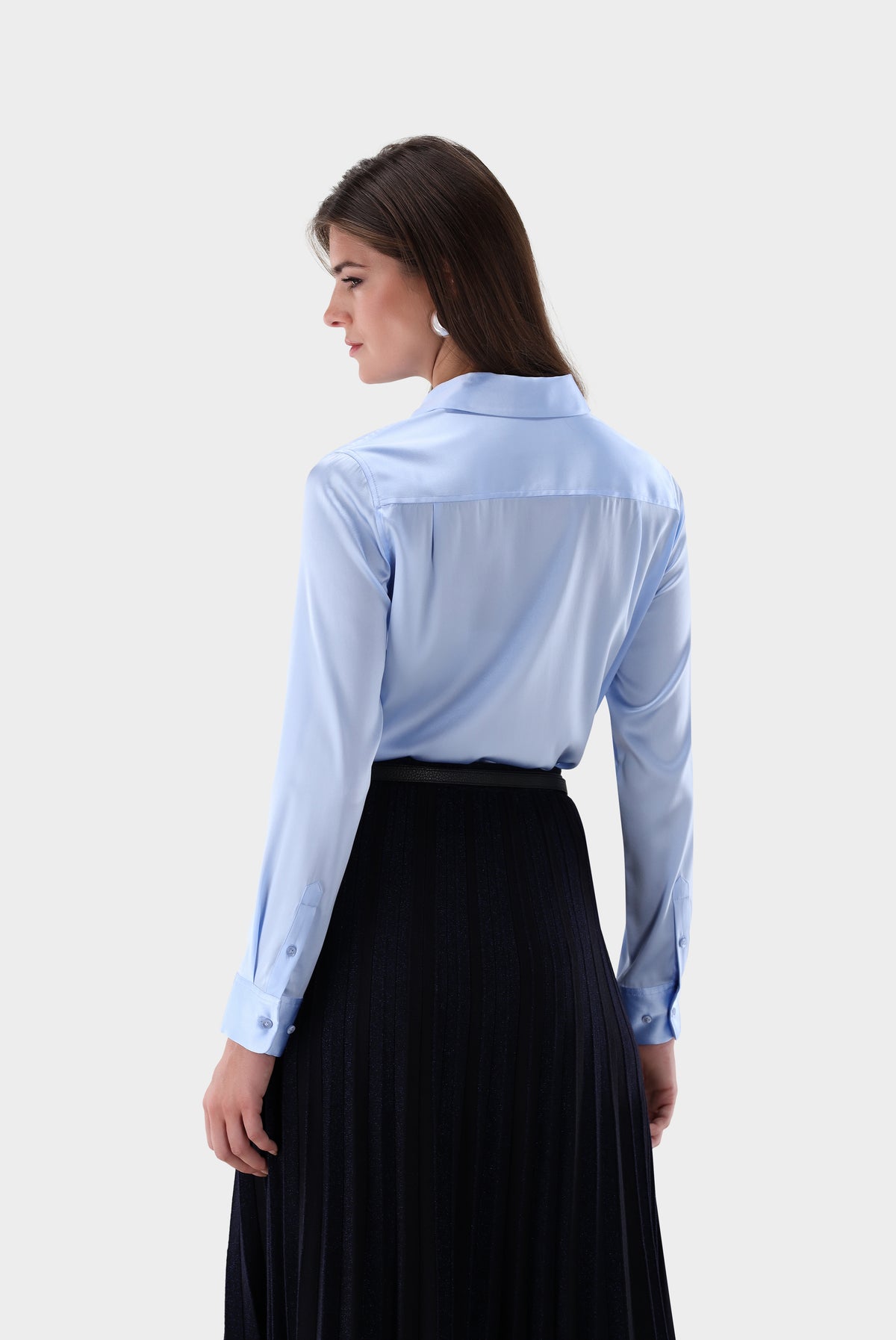 Hemdbluse | aus Seide tailliert-Hemden & Blusen-Van Laack-OUTLET-ARCHIVIST-ARCHIVE-SALE