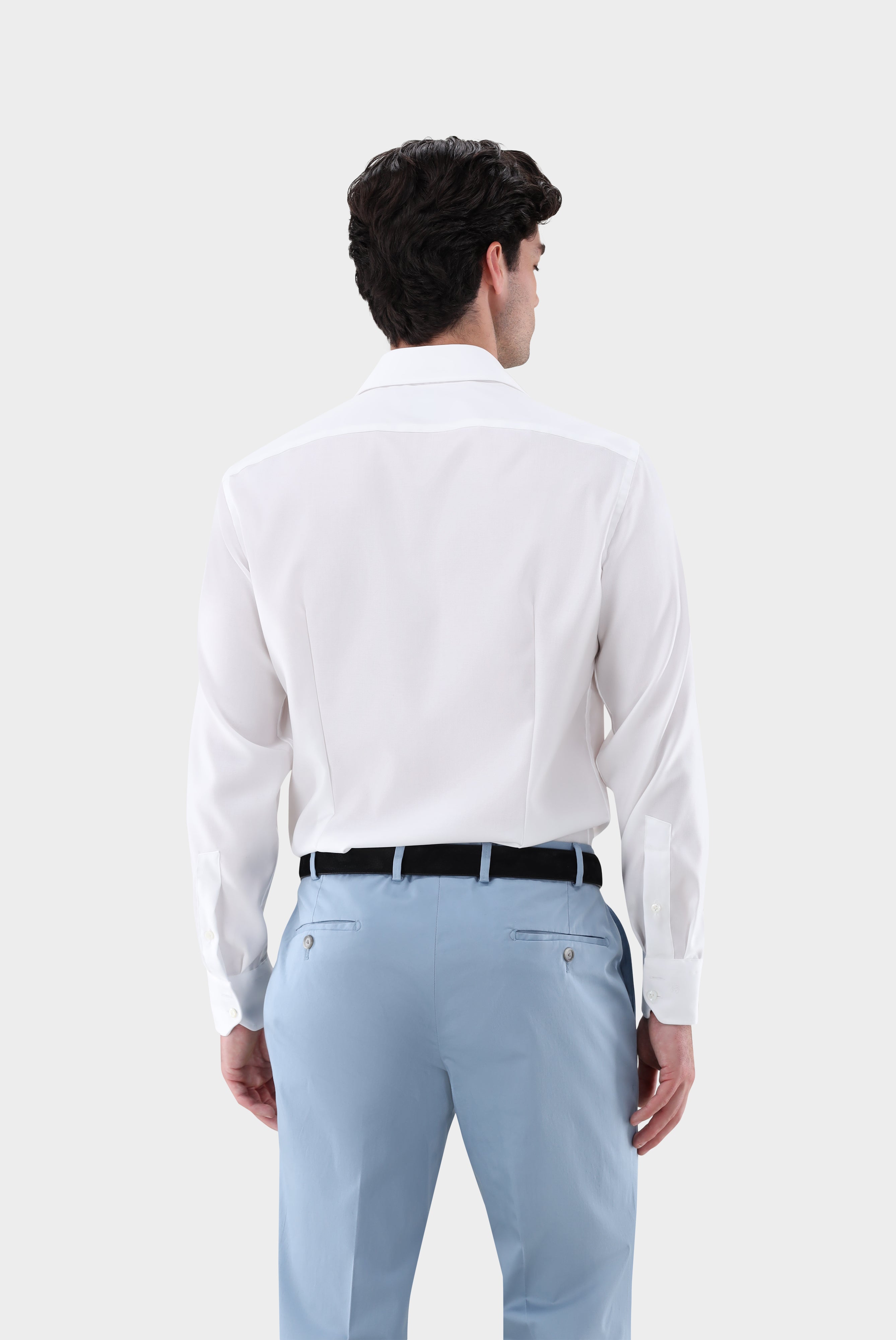Bügelfreies Businesshemd | aus Natté-Gewebe Tailor Fit