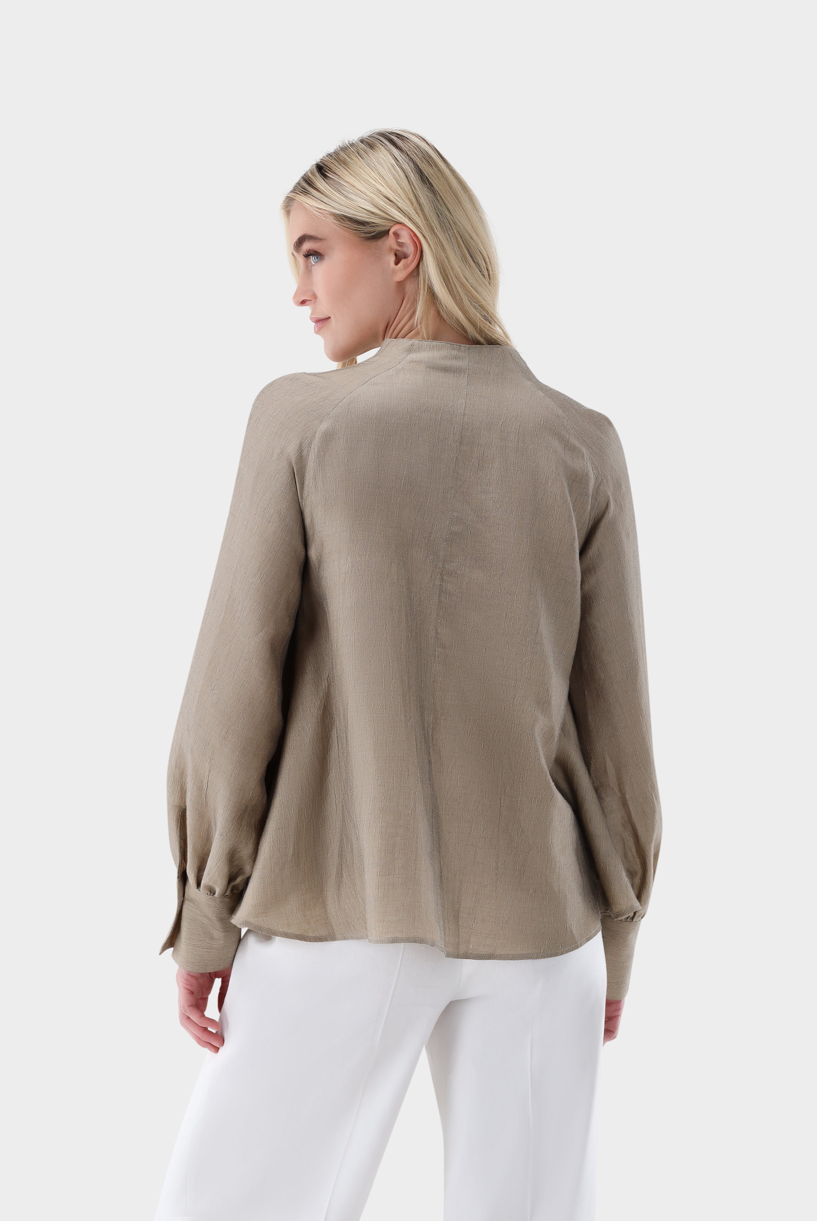 Kelchkragenbluse | mit A-Linie