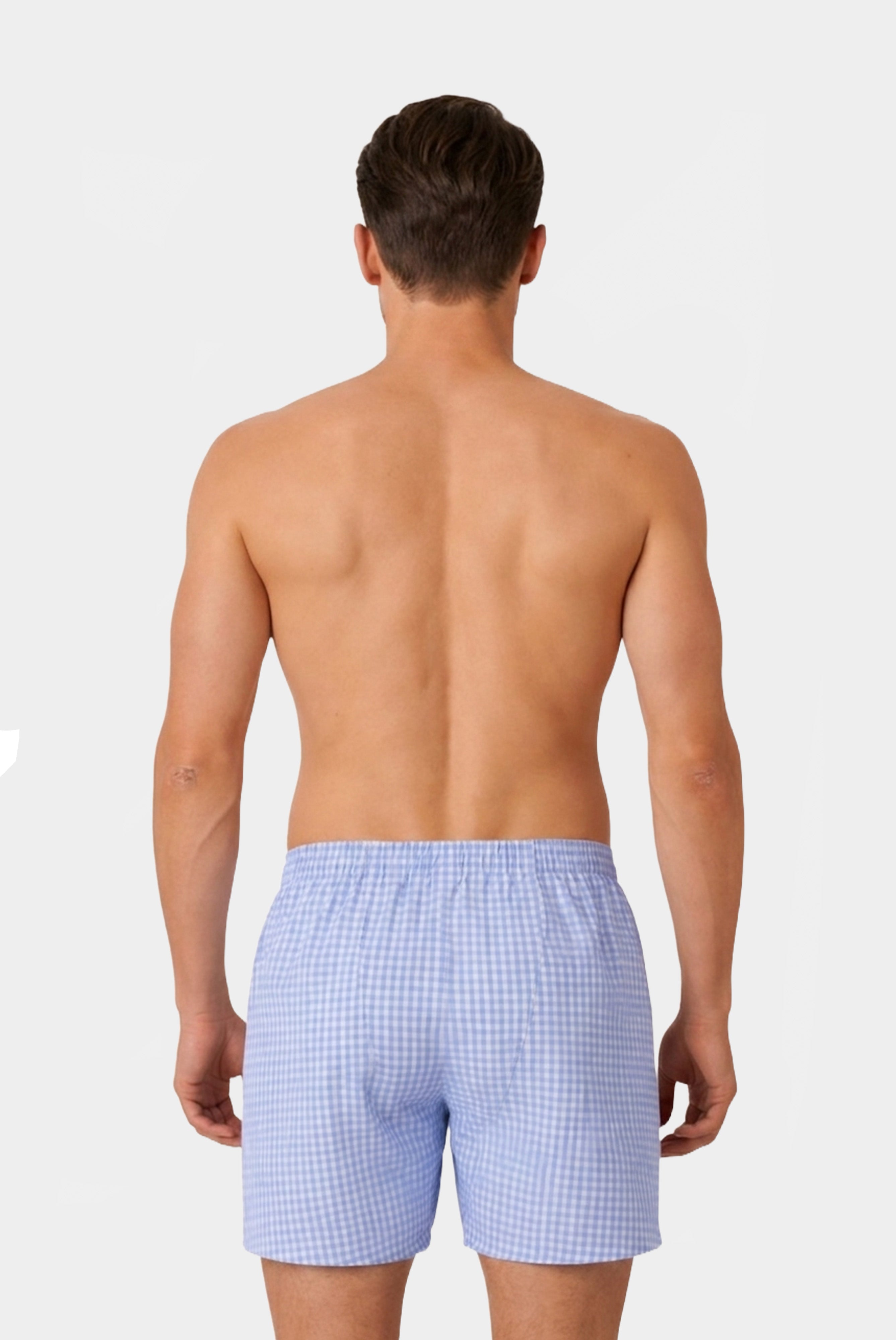 Popeline Boxershorts | mit Vichy-Karo