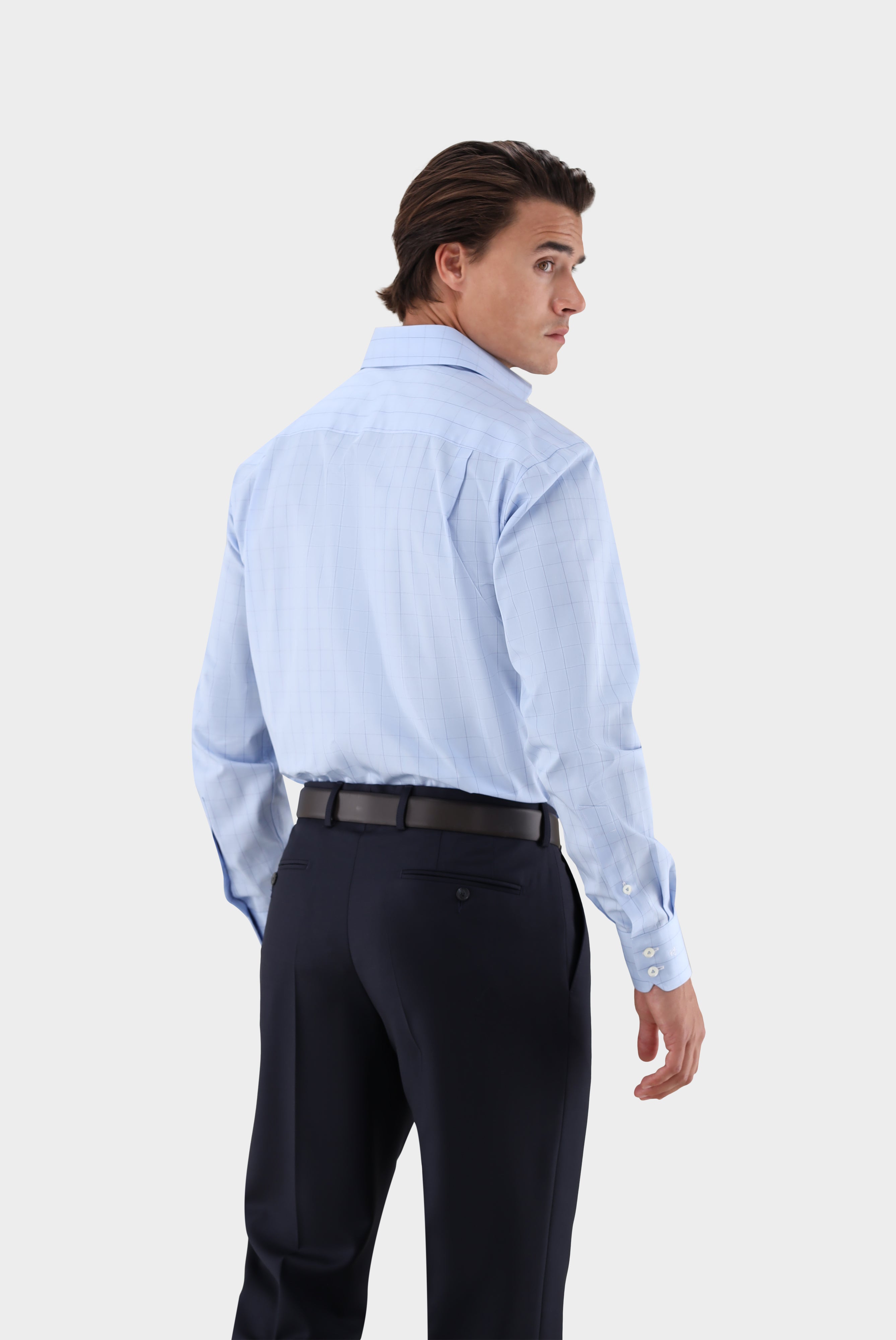 Businesshemd | kariert Comfort Fit-Hemden & Blusen-Van Laack-OUTLET-ARCHIVIST-ARCHIVE-SALE