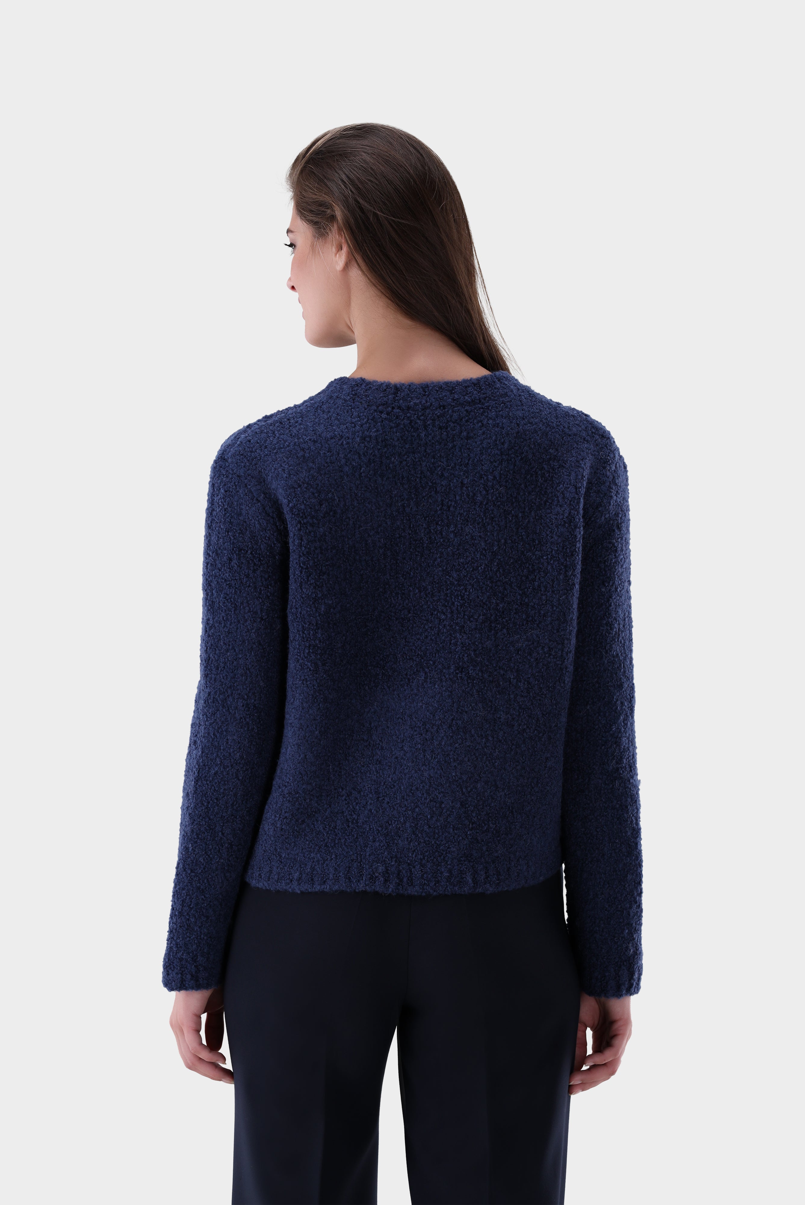 Rundhalspullover | aus Teddy-Strick-Strick & Pullover-Van Laack-OUTLET-ARCHIVIST-ARCHIVE-SALE