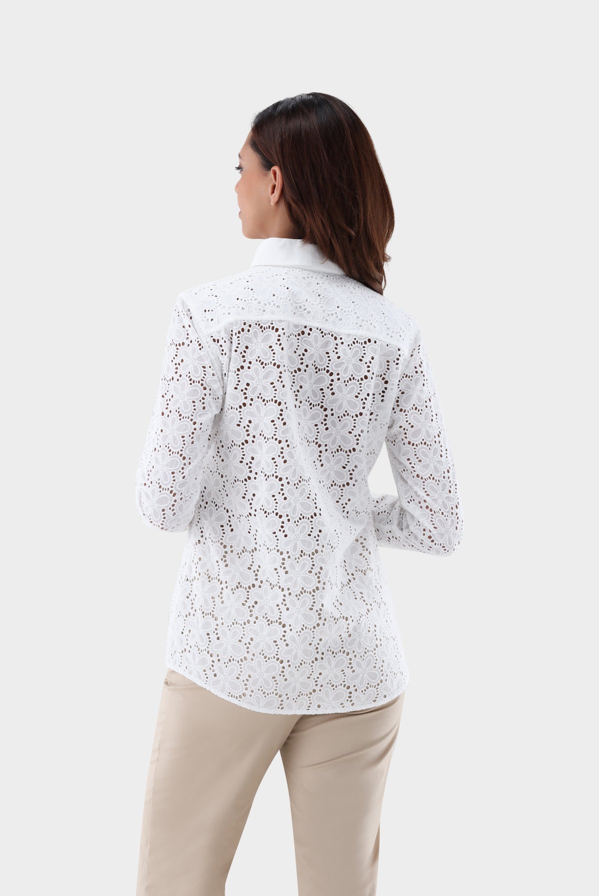 Van Laack-Hemdbluse | mit Blumen-Stickerei-Hemden & Blusen-Black-Deal-Outlet-by-ARCHIVIST