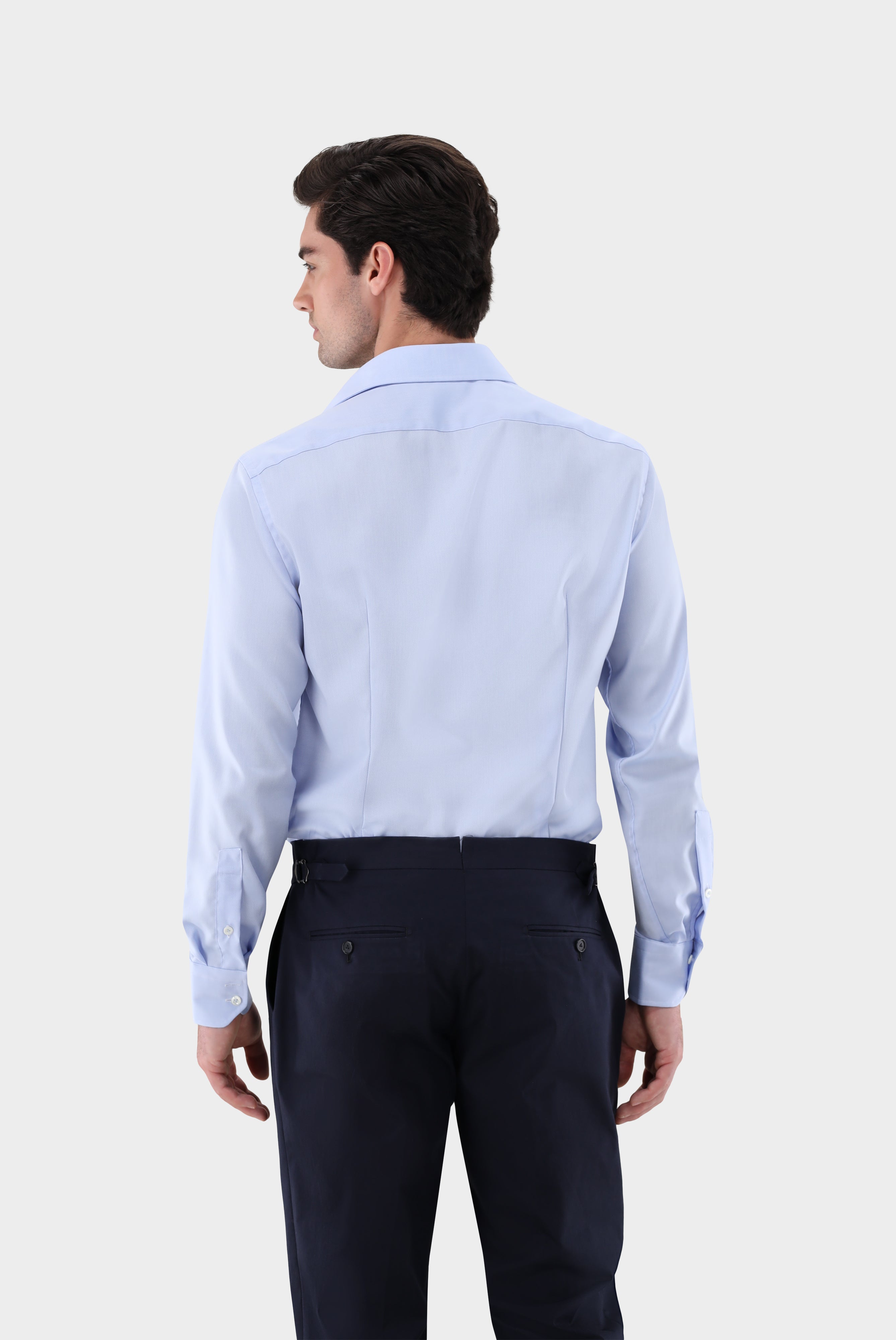 Bügelfreies Businesshemd | aus Natté-Gewebe Tailor Fit