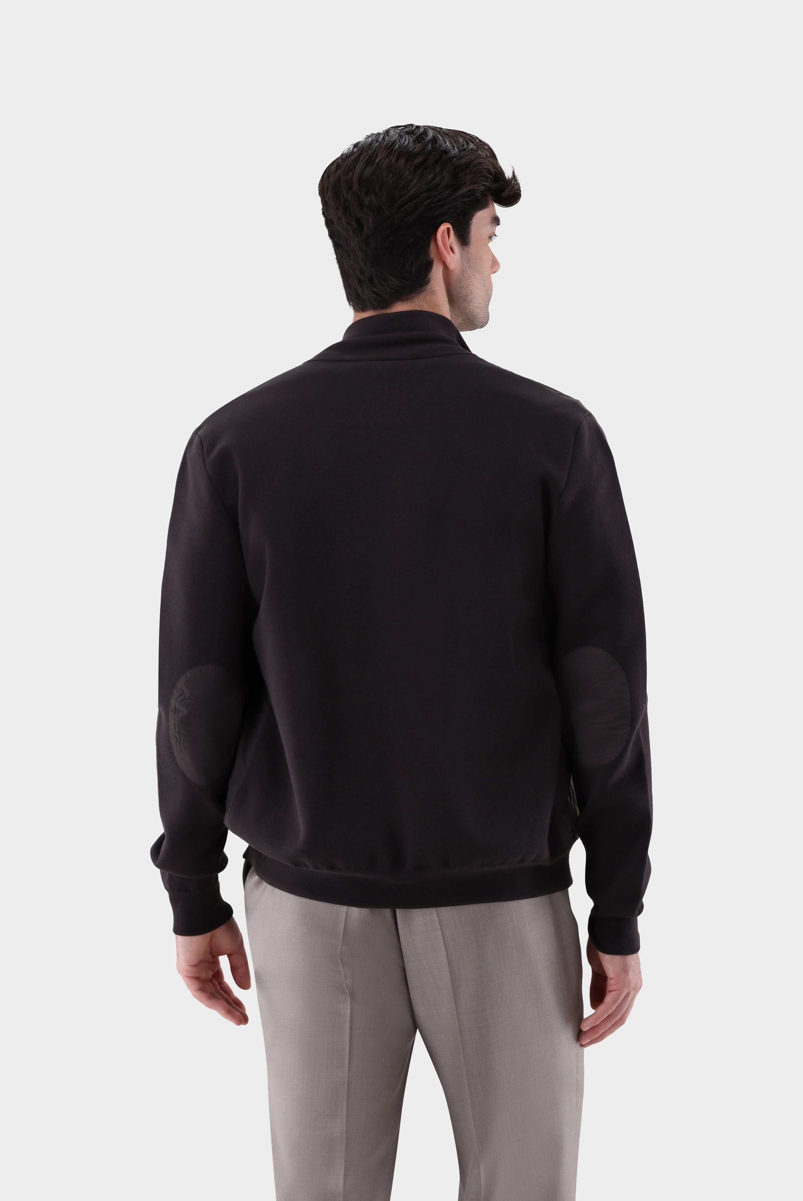 Hybrid-Strickjacke | mit Baumwolle