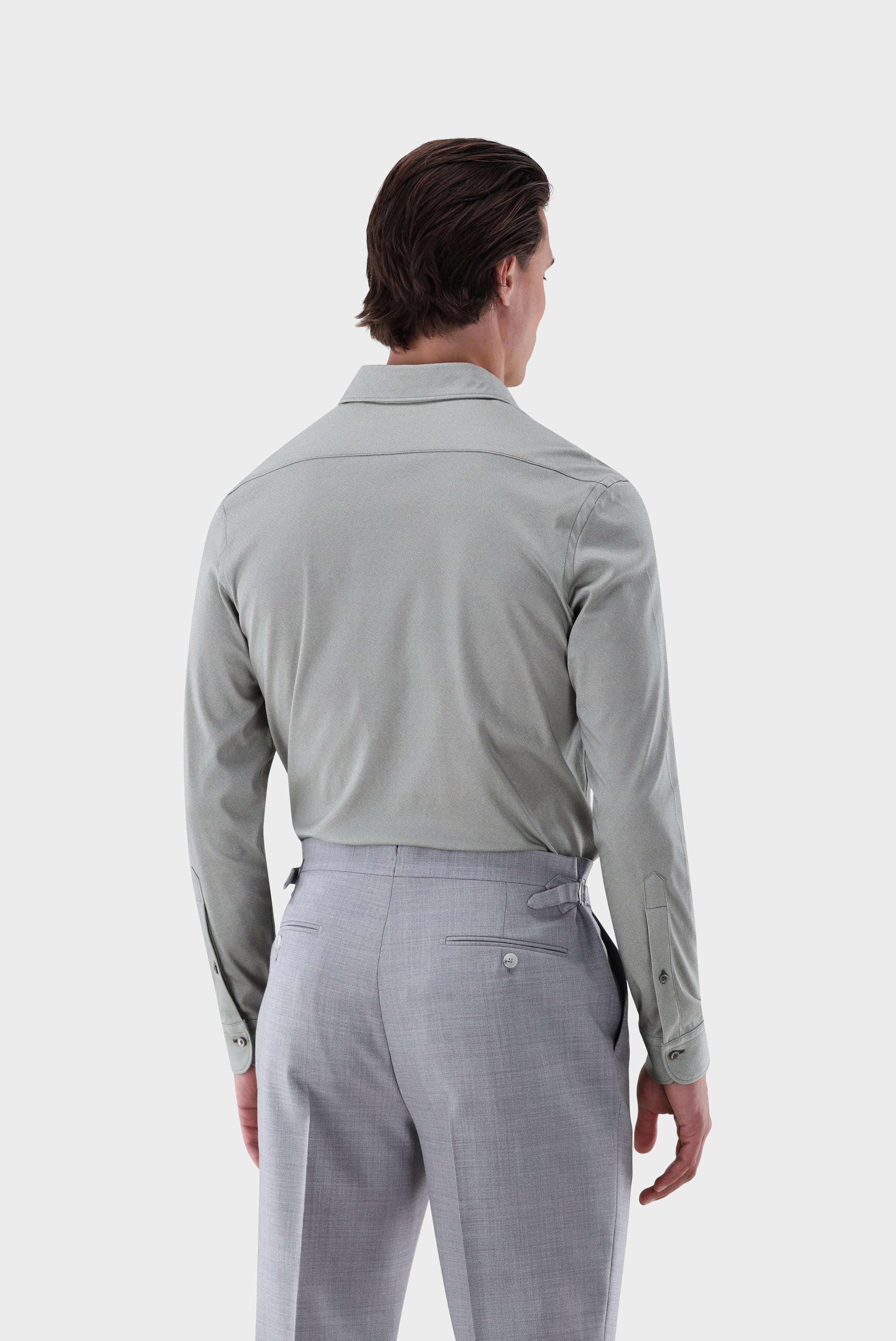Jerseyhemd | mit Twill Druck Tailor Fit-Hemden & Blusen-Van Laack-OUTLET-ARCHIVIST-ARCHIVE-SALE