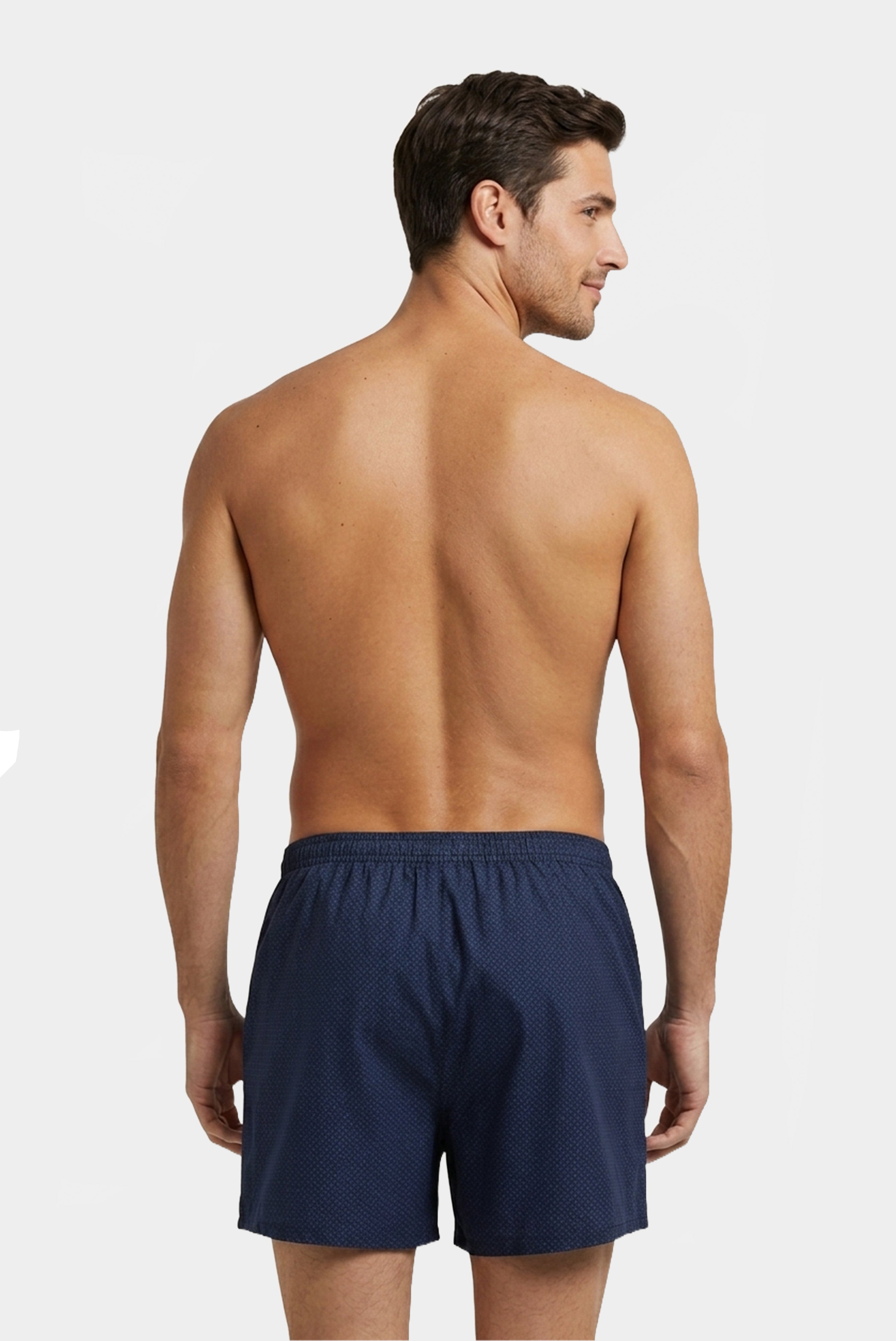 Popeline Boxershorts | mit Mikro-Druck