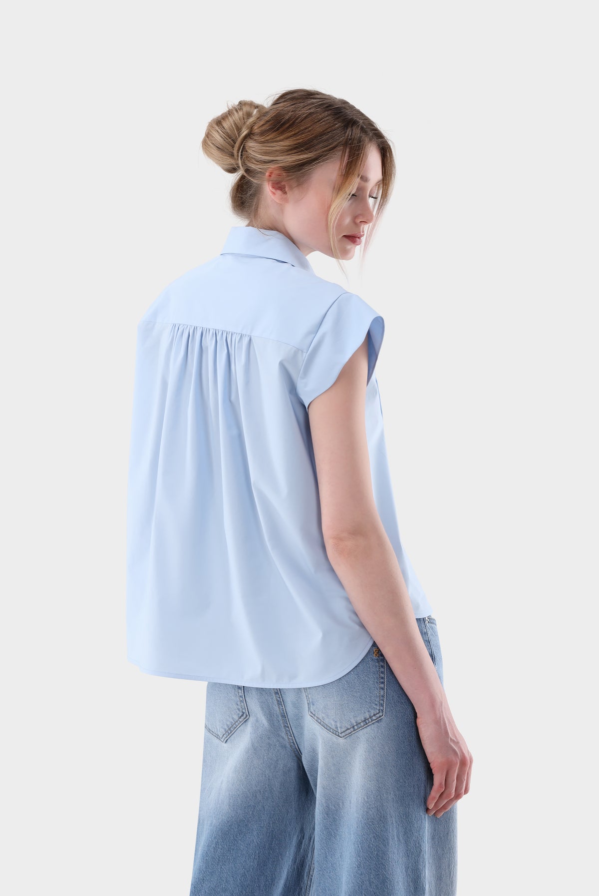 Bluse | cropped und ärmellos-Hemden & Blusen-Van Laack-OUTLET-ARCHIVIST-ARCHIVE-SALE