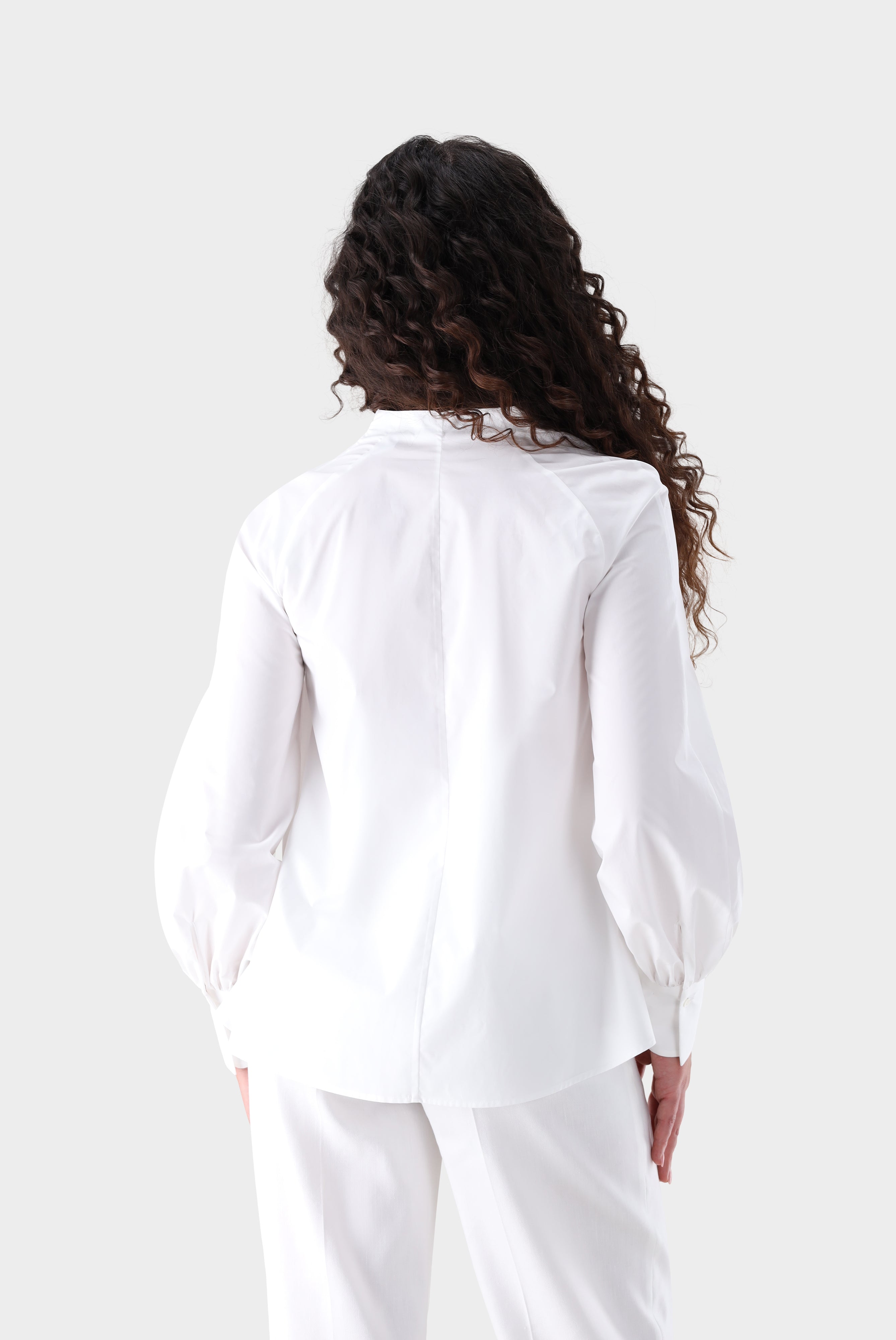 Schlupfbluse | mit Kelchkragen-Hemden & Blusen-Van Laack-OUTLET-ARCHIVIST-ARCHIVE-SALE