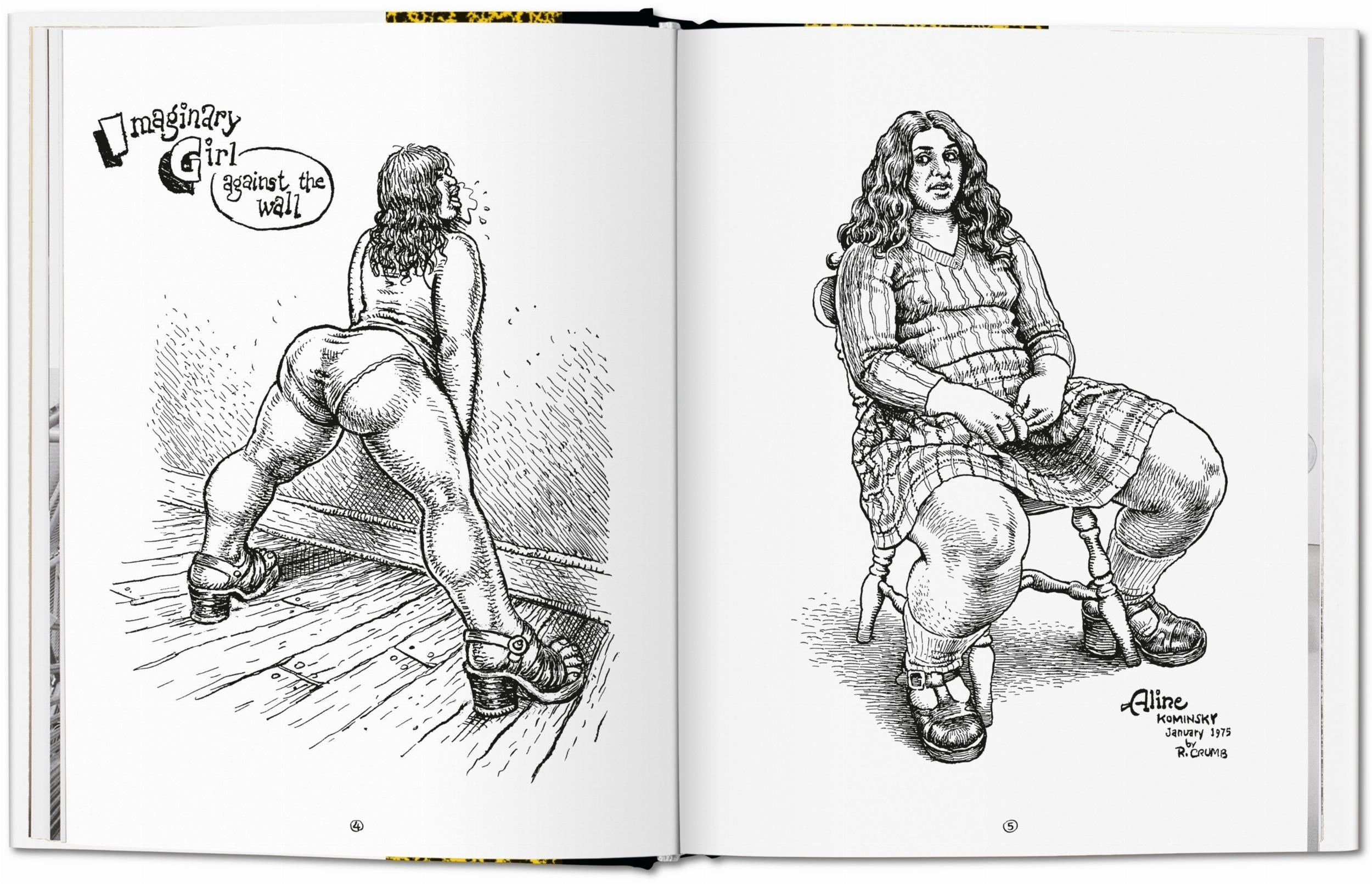 Taschen-Robert Crumb. Sketchbook Vol. 3. 1975–1982 (English)-Sexy Books-Black-Deal-Outlet-by-ARCHIVIST