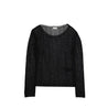 Saint Laurent-Saint Laurent Crewneck Sweater-MEN CLOTHING-Black-Deal-Outlet-by-ARCHIVIST