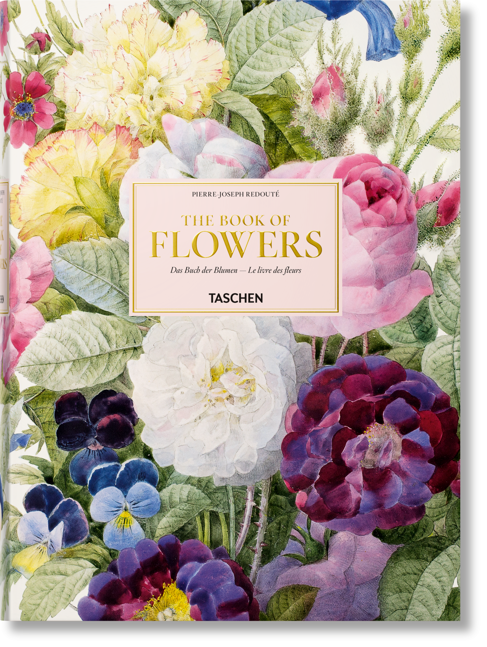 Taschen-Redouté. El libro de las flores (Spanish, English, Italian)-Classics-Black-Deal-Outlet-by-ARCHIVIST