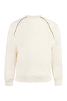 adidas-OUTLET-SALE-adidas Originals by Wales Bonner - Cotton crew-neck sweatshirt-ARCHIVIST