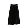 Stella Mccartney-Stella McCartney Draped Midi Skirt-WOMEN CLOTHING-Black-Deal-Outlet-by-ARCHIVIST