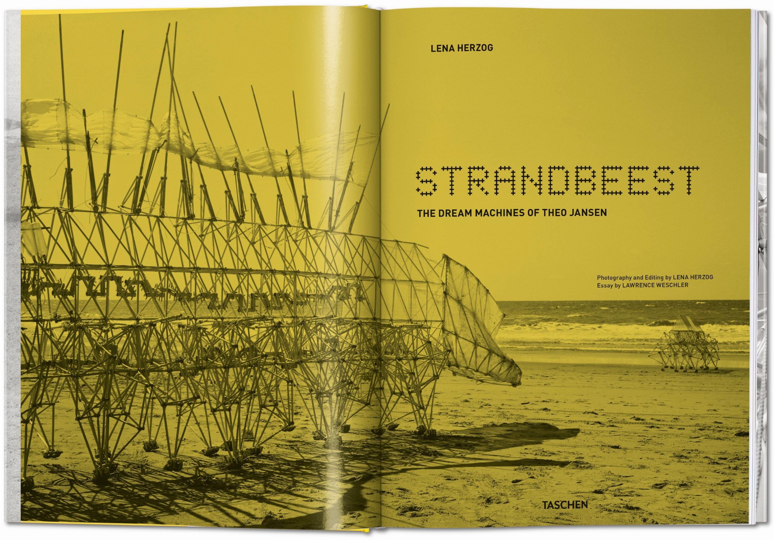 Taschen-Strandbeest. The Dream Machines of Theo Jansen (German, French, English)-Art-Black-Deal-Outlet-by-ARCHIVIST