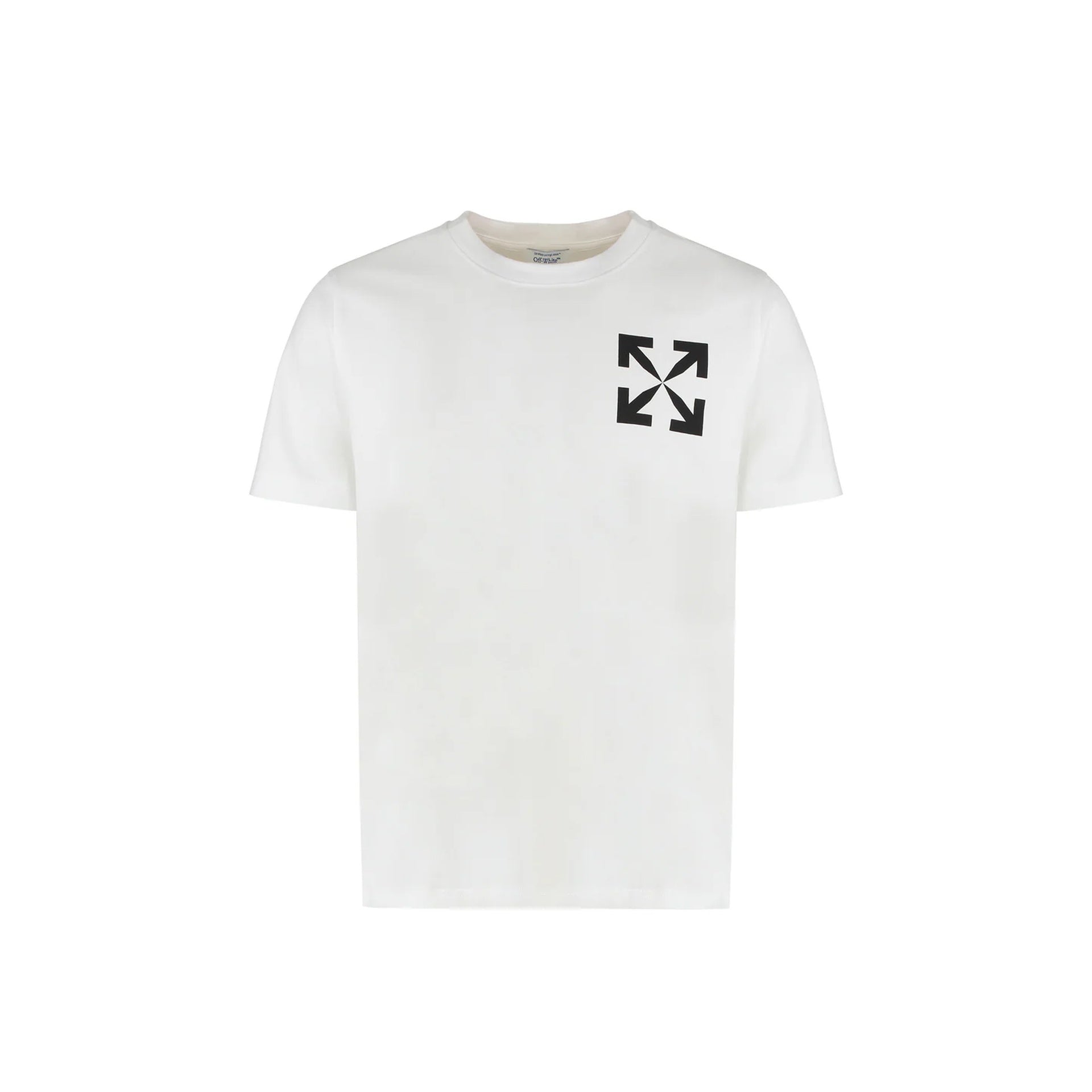 Off White-Off-White Logo T-shirt-MEN CLOTHING-Black-Deal-Outlet-by-ARCHIVIST