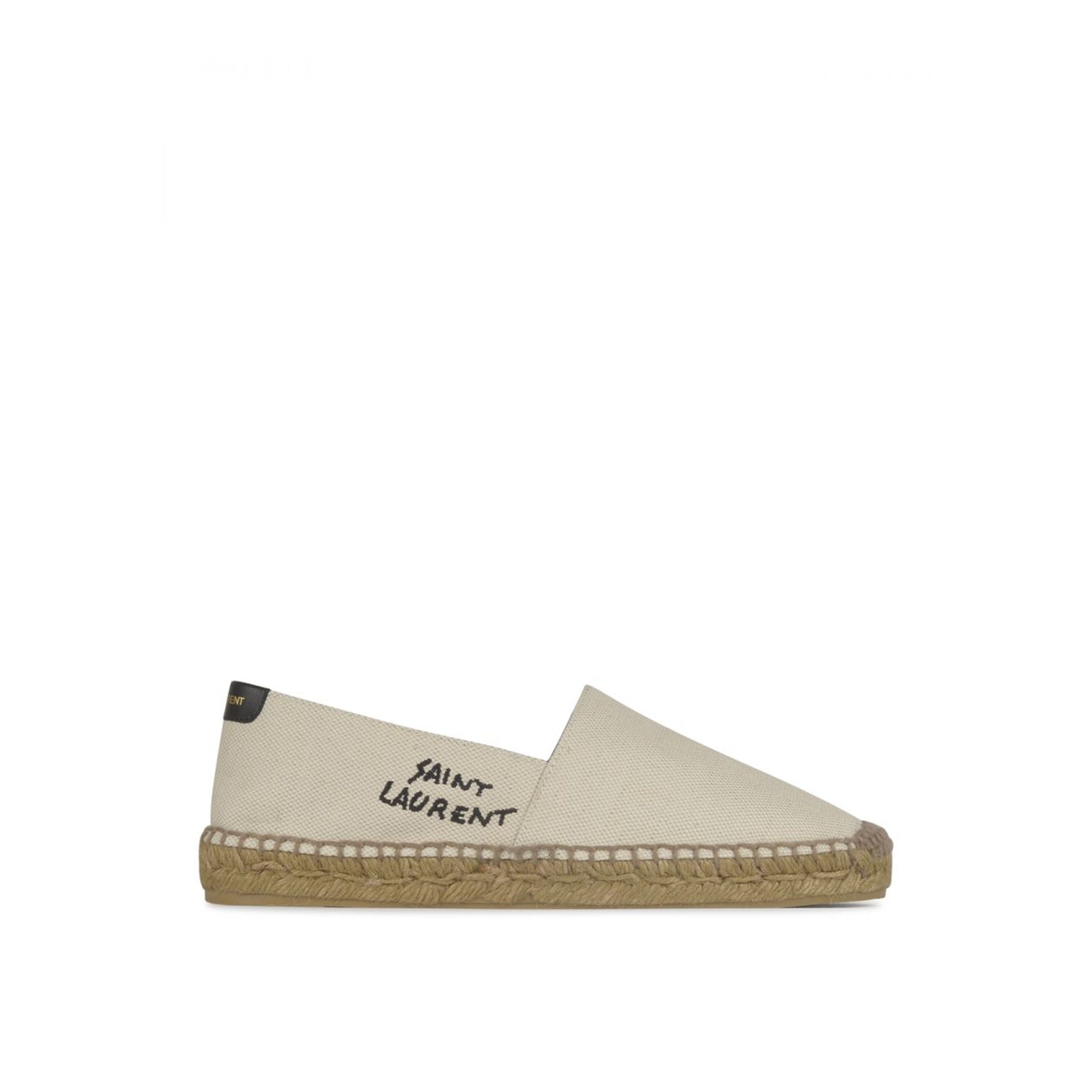 Saint Laurent Logo Espadrilles