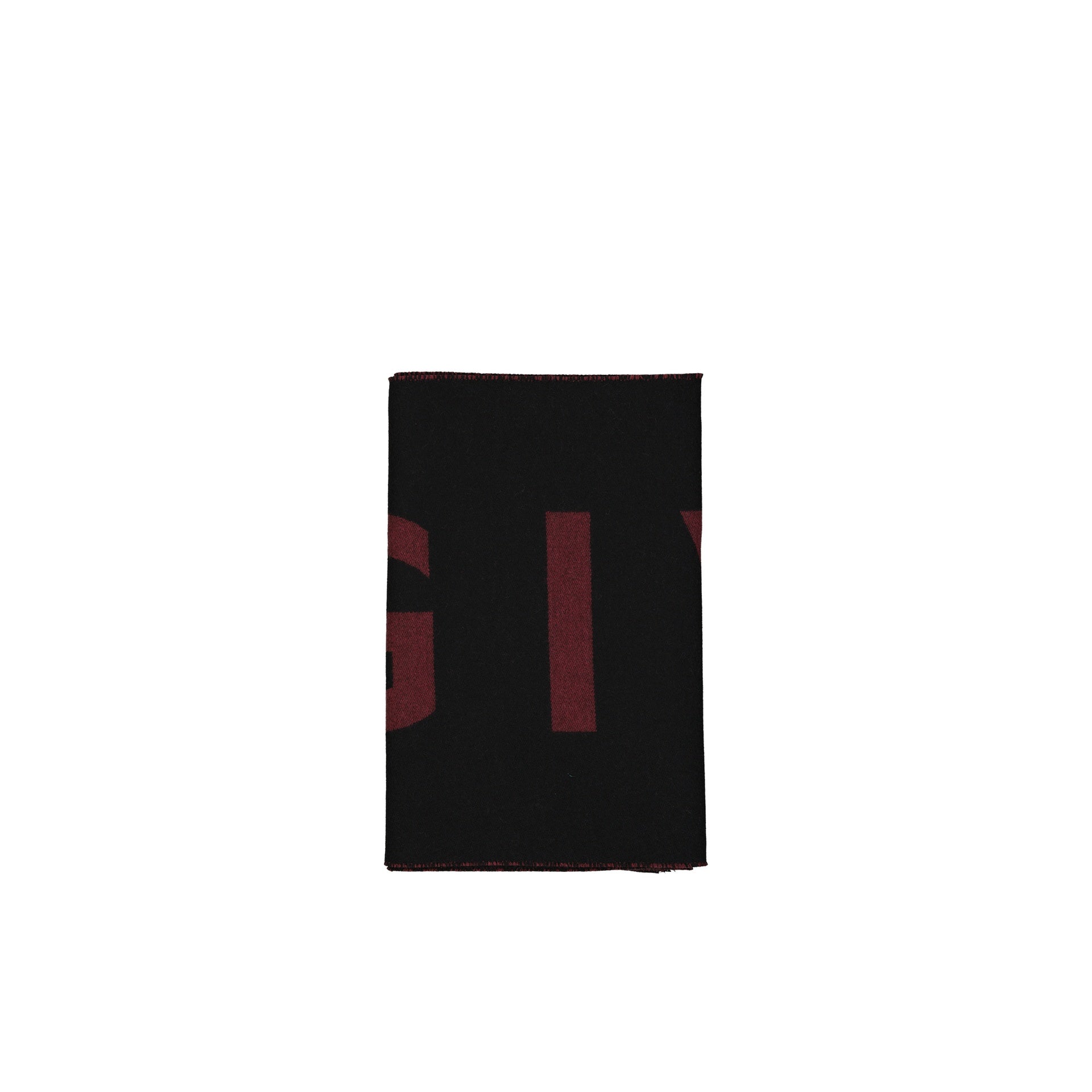 Givenchy-Givenchy Wool Logo Scarf-MEN ACCESSORIES-Black-Deal-Outlet-by-ARCHIVIST