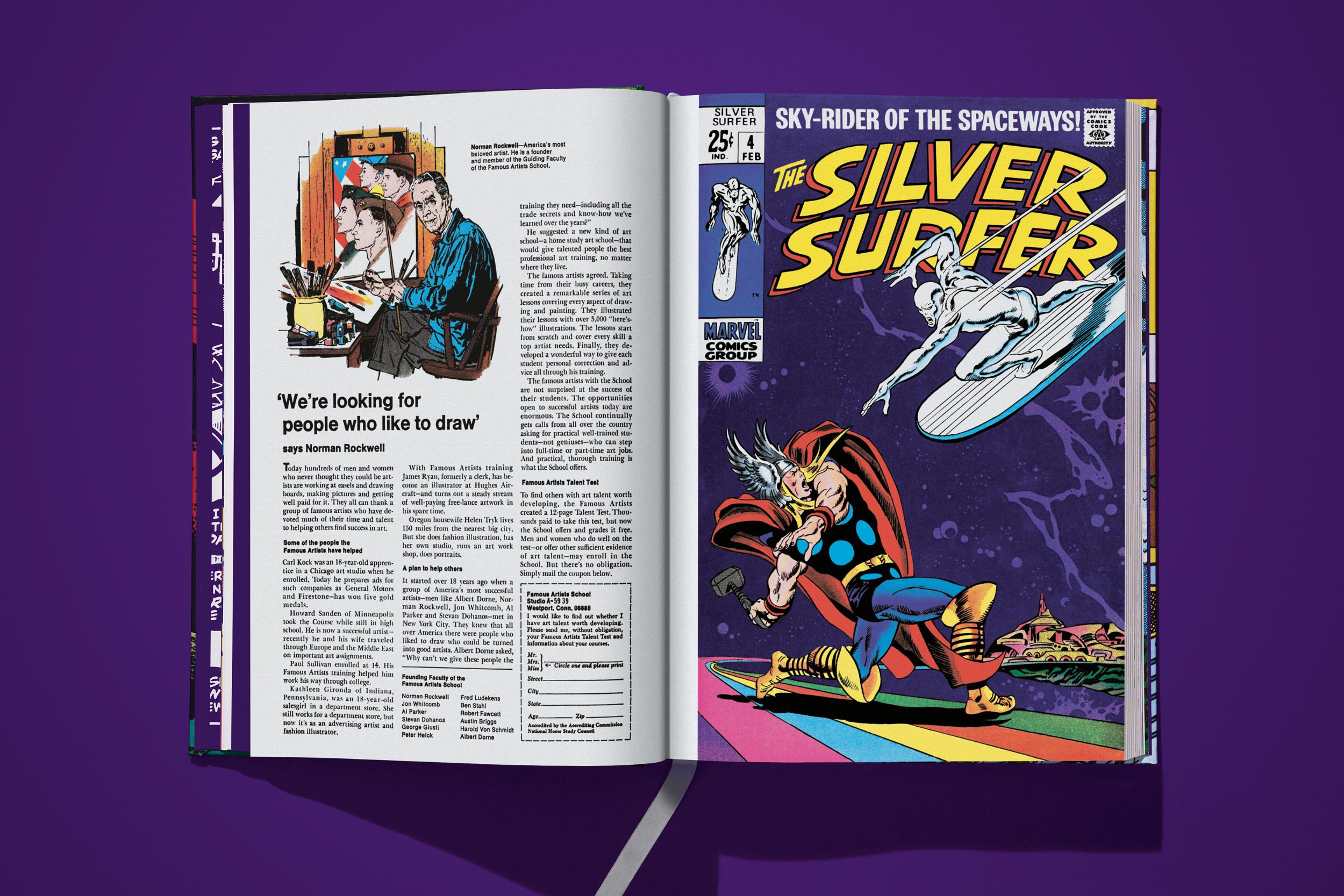 Taschen-Marvel Comics Library. Silver Surfer. 1968–1970 (English) (FFE)-Comics-Black-Deal-Outlet-by-ARCHIVIST