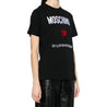 Moschino Couture-Moschino Couture In Love We Trust T-Shirt-WOMEN CLOTHING-Black-Deal-Outlet-by-ARCHIVIST