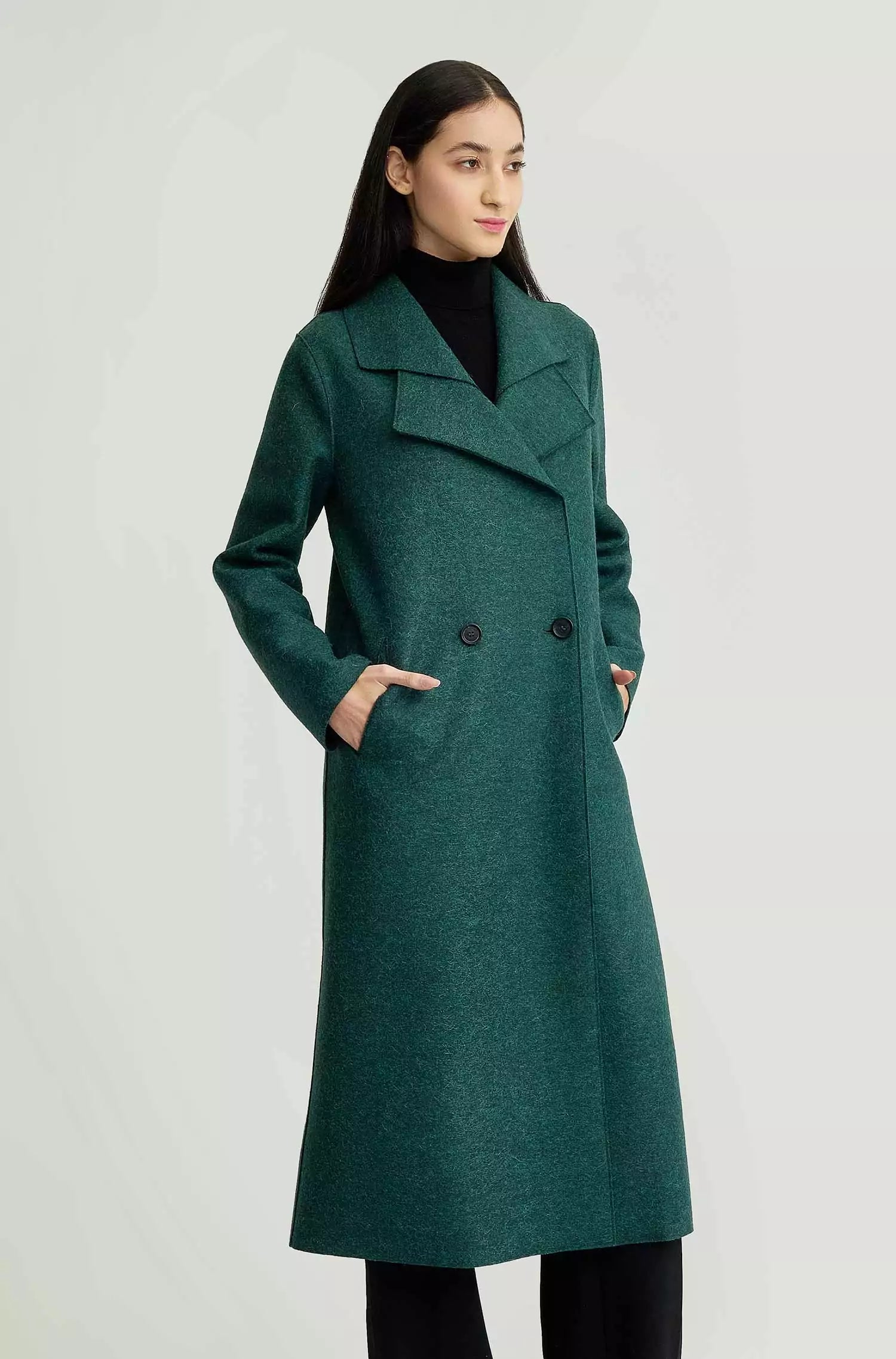 Verdancia-KUNA - Alpaka Mantel YAMAY aus Alpaka & Wolle – Natürlich & Edel-Pullover-Black-Deal-Outlet-by-ARCHIVIST