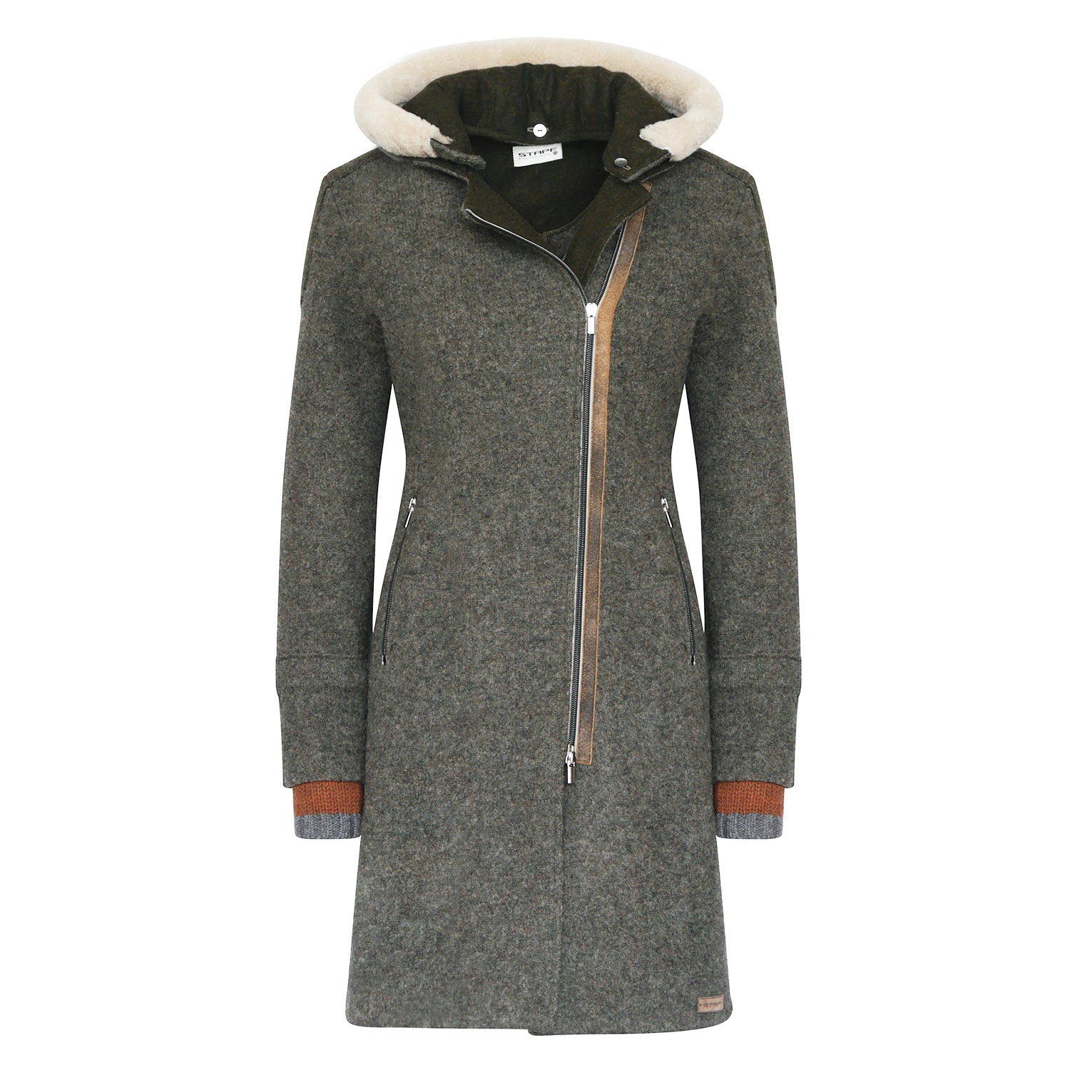 Damen Mantel Angelika-Jacken & Mäntel-Stapf Tirol-OUTLET-XS-grau-ARCHIVIST-ARCHIVE-SALE