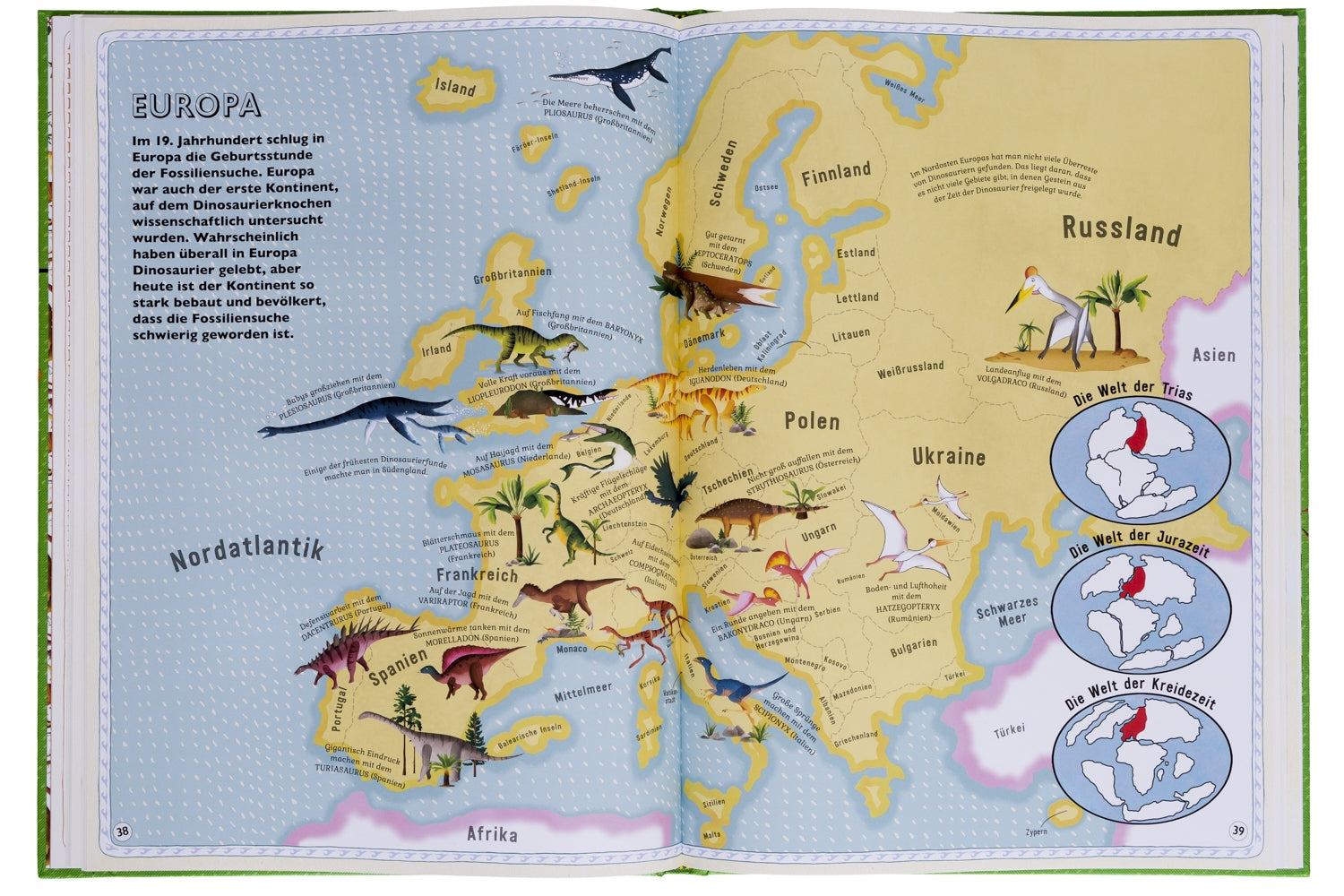 Gestalten Eu Shop-Der Atlas der Dinosaurier-Book-Black-Deal-Outlet-by-ARCHIVIST