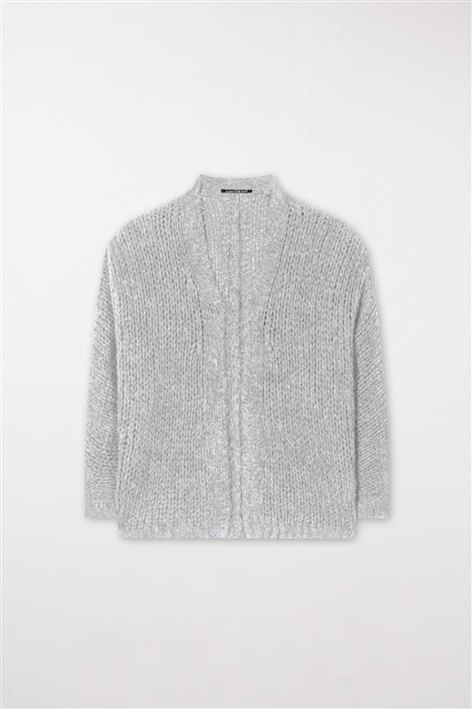 Cardigan aus Alpaka-Mix