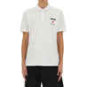 Moschino Couture-Moschino Couture In Love We Trust Cotton Polo-MEN CLOTHING-Black-Deal-Outlet-by-ARCHIVIST