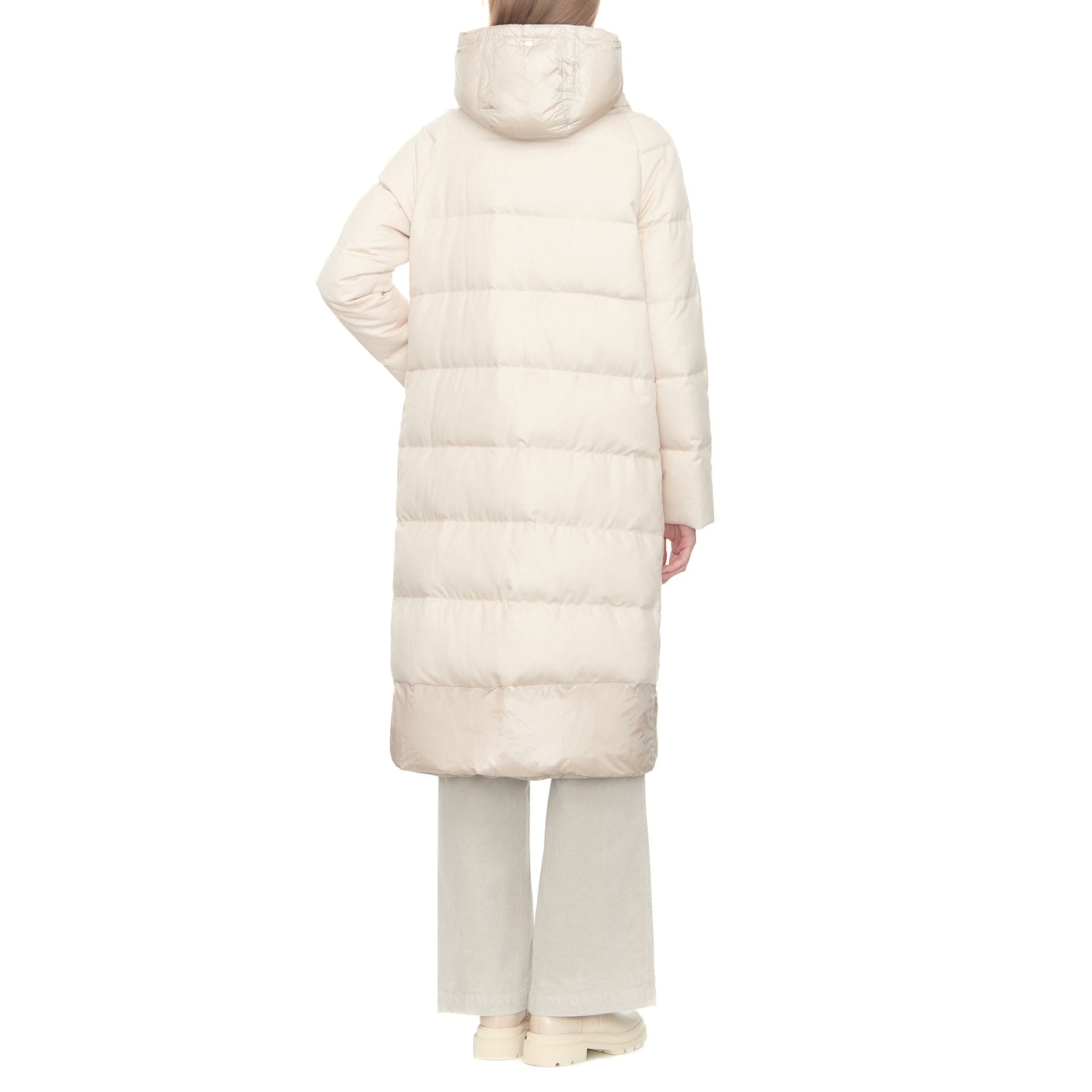 Herno-HERNO Silk And Cashmere Padded Coat-WOMEN CLOTHING-Black-Deal-Outlet-by-ARCHIVIST