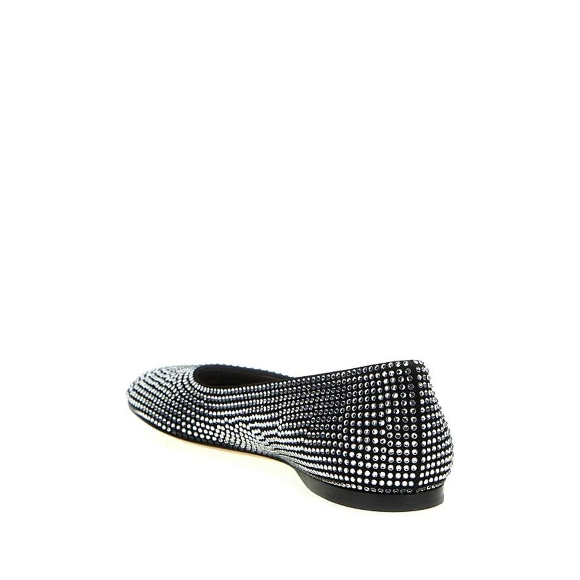 Loewe-Loewe Toy Strass Ballerina Flats-WOMEN SHOES-Black-Deal-Outlet-by-ARCHIVIST