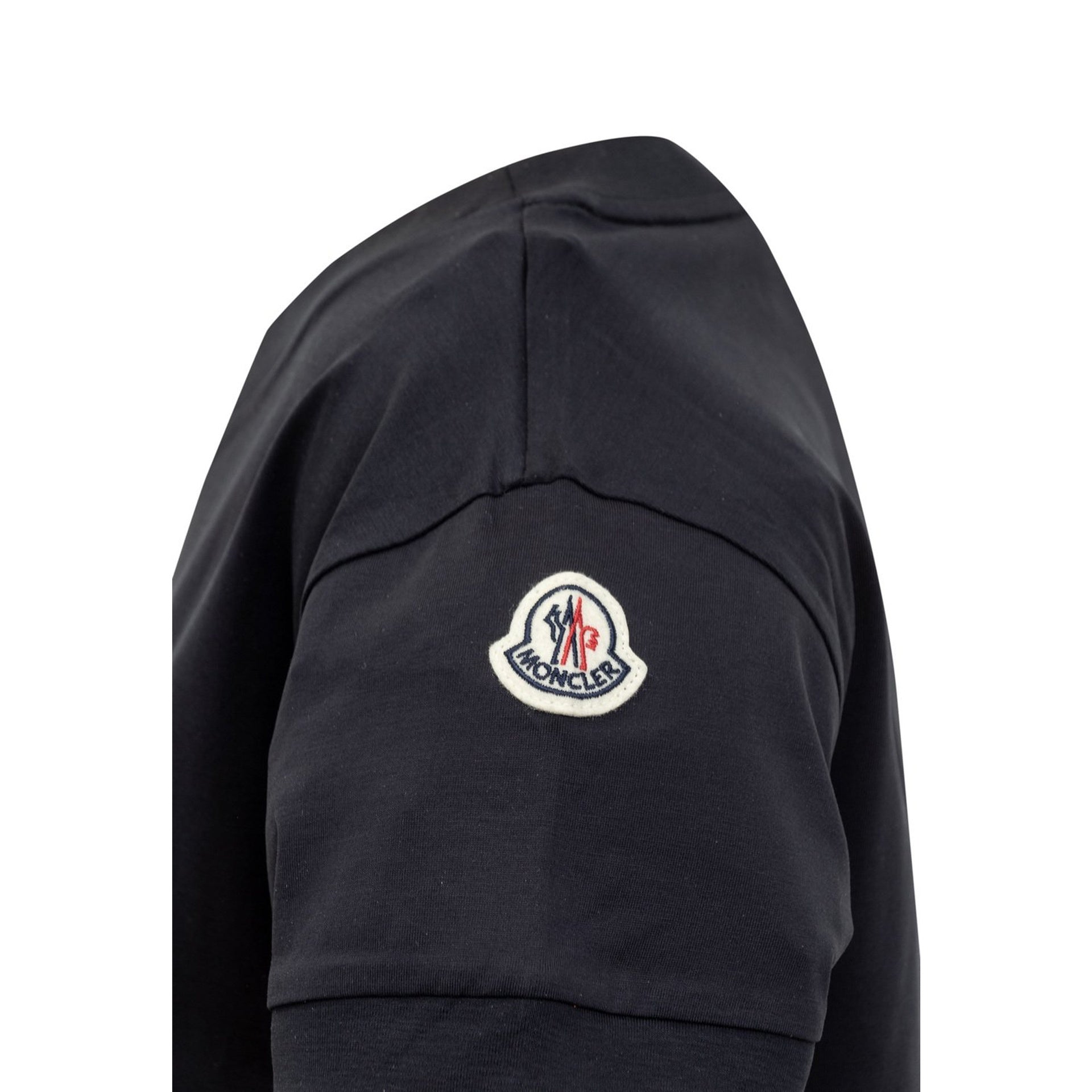 Moncler Cotton Logo Mini Dress