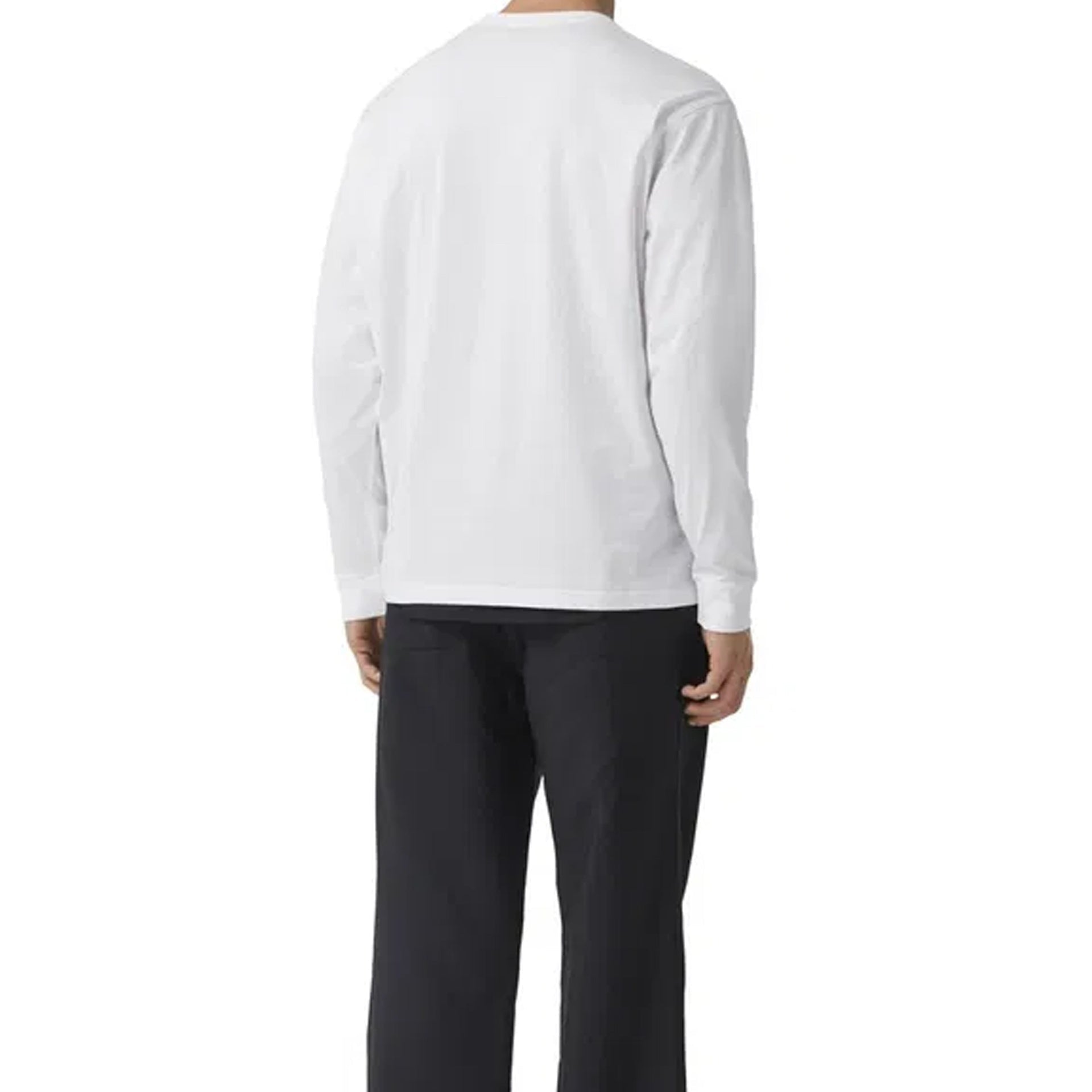 Burberry-Burberry Cut-Out Sleeve Shark Graphic T-shirt-MEN CLOTHING-Black-Deal-Outlet-by-ARCHIVIST