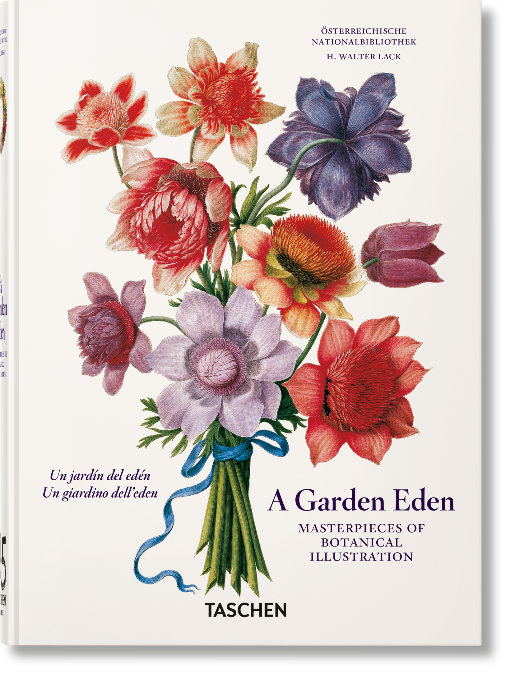 Taschen-A Garden Eden. Masterpieces of Botanical Illustration. 45th Ed. (Spanish, English, Italian)-Classics-Black-Deal-Outlet-by-ARCHIVIST