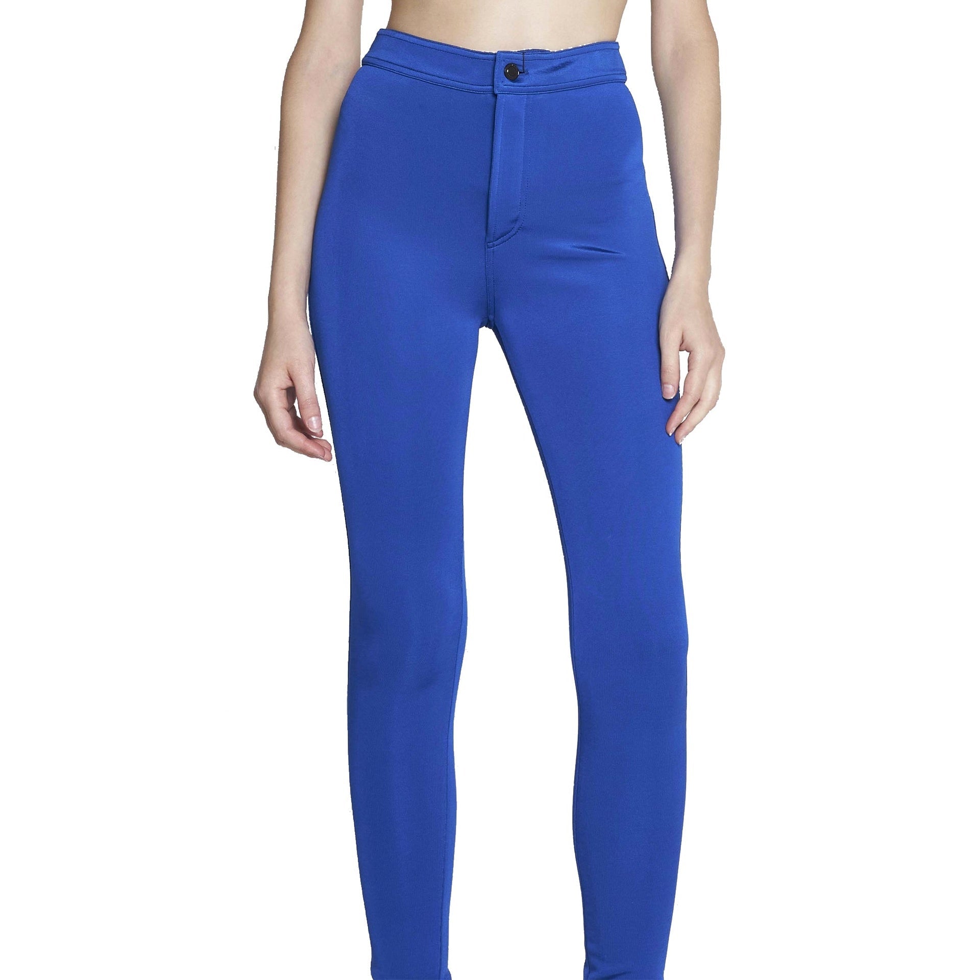 Saint Laurent High-Waist Skinny Trousers