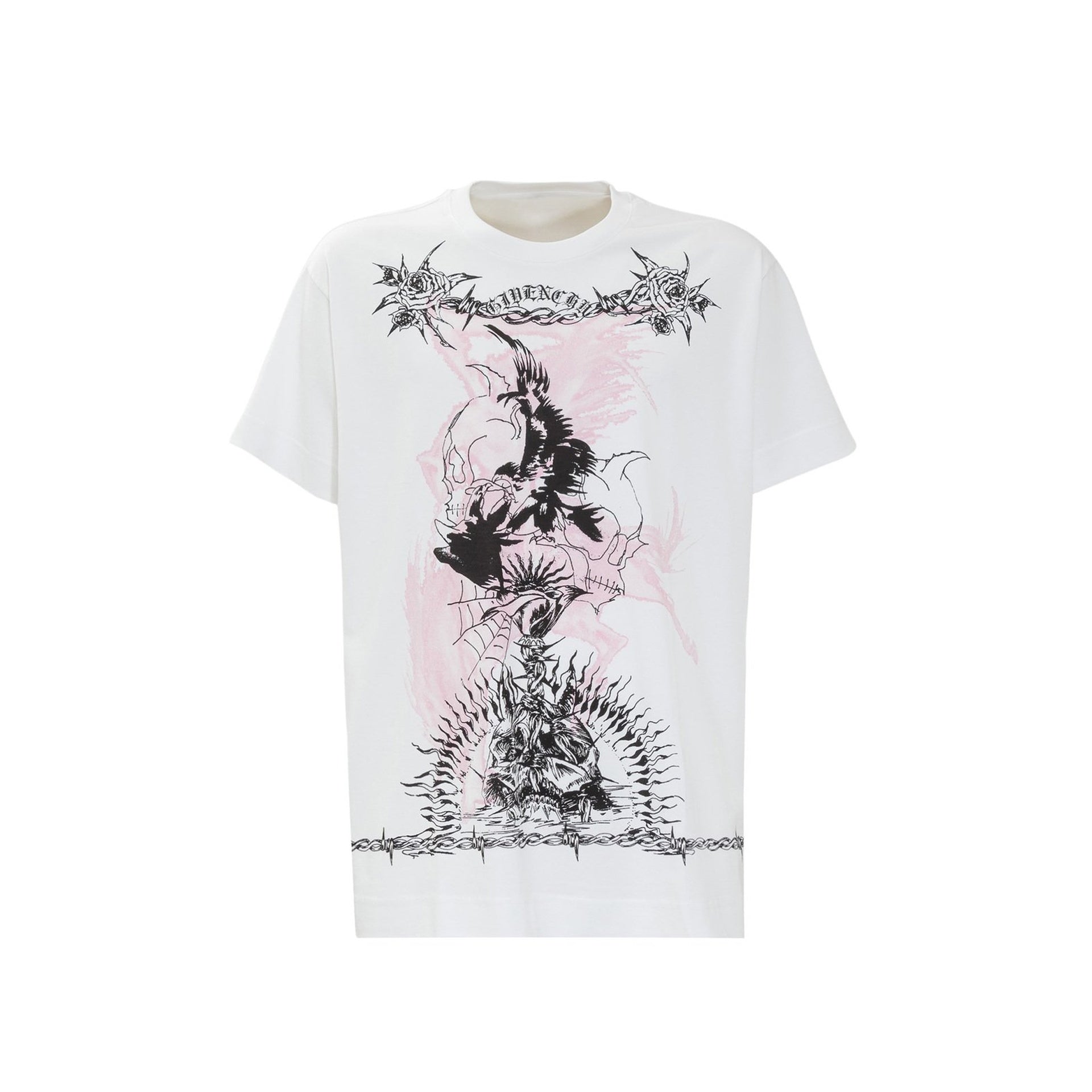 Givenchy-Givenchy Printed Cotton T-Shirt-MEN CLOTHING-Black-Deal-Outlet-by-ARCHIVIST