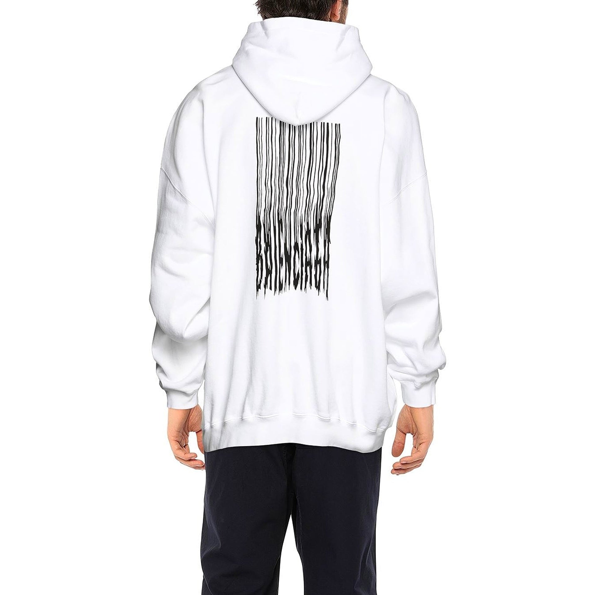 Balenciaga Logo Hooded Sweatshirt