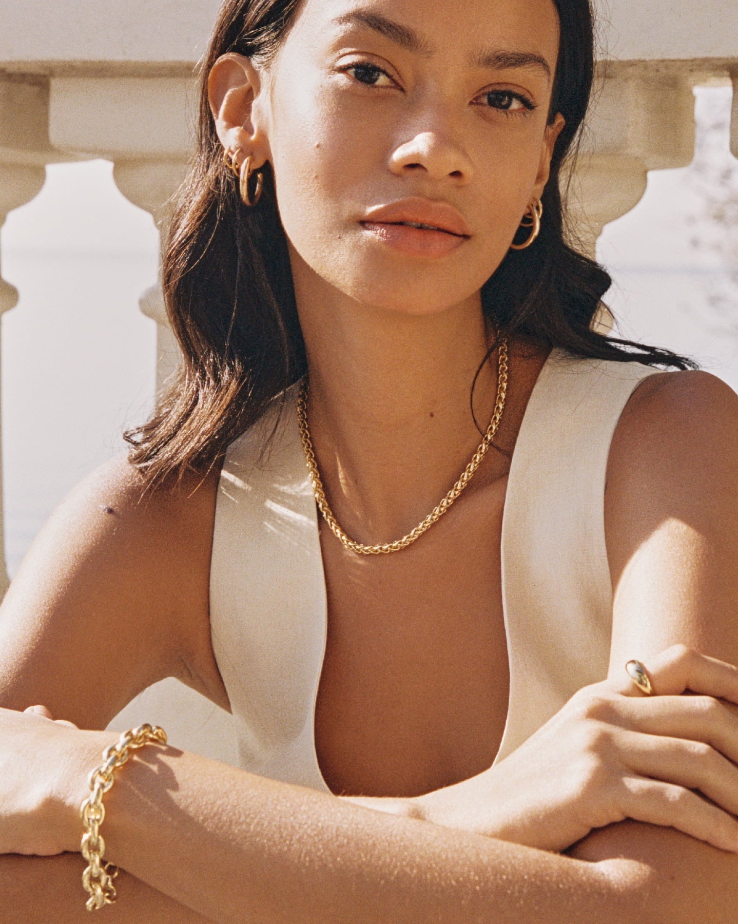 Saint-Tropez 14k Gold Hoops