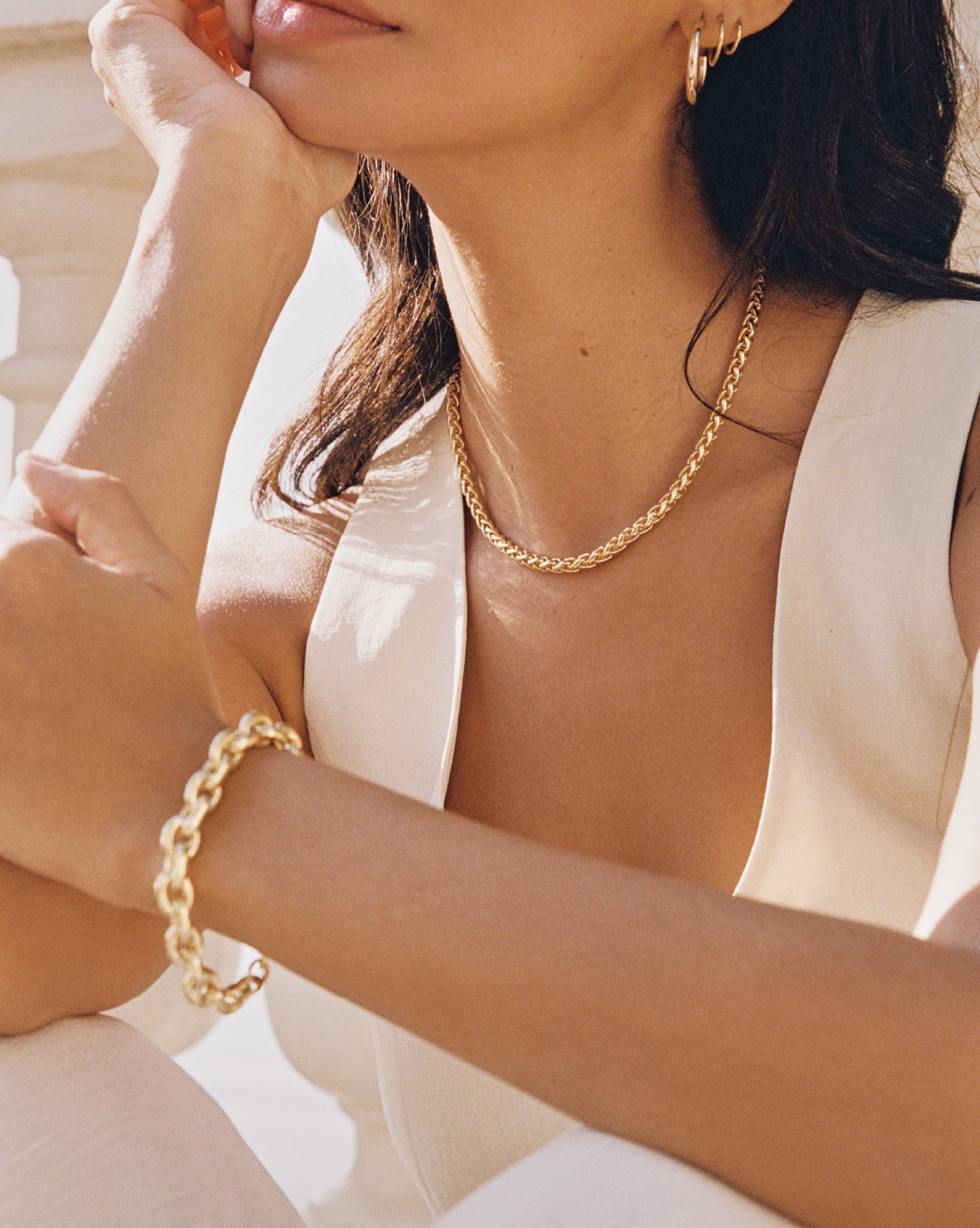 Saint-Tropez 14k Gold Hoops