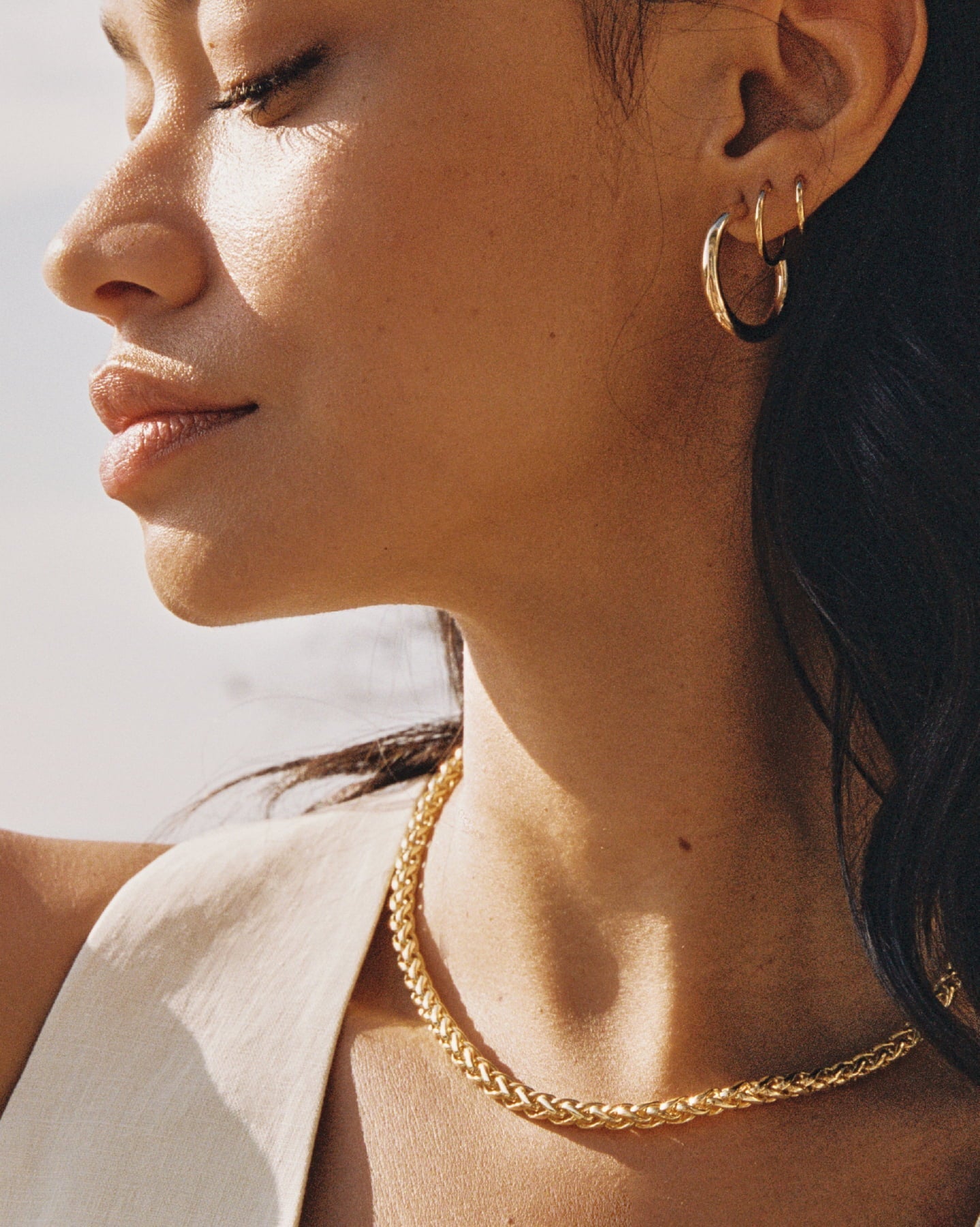 Saint-Tropez 14k Gold Hoops