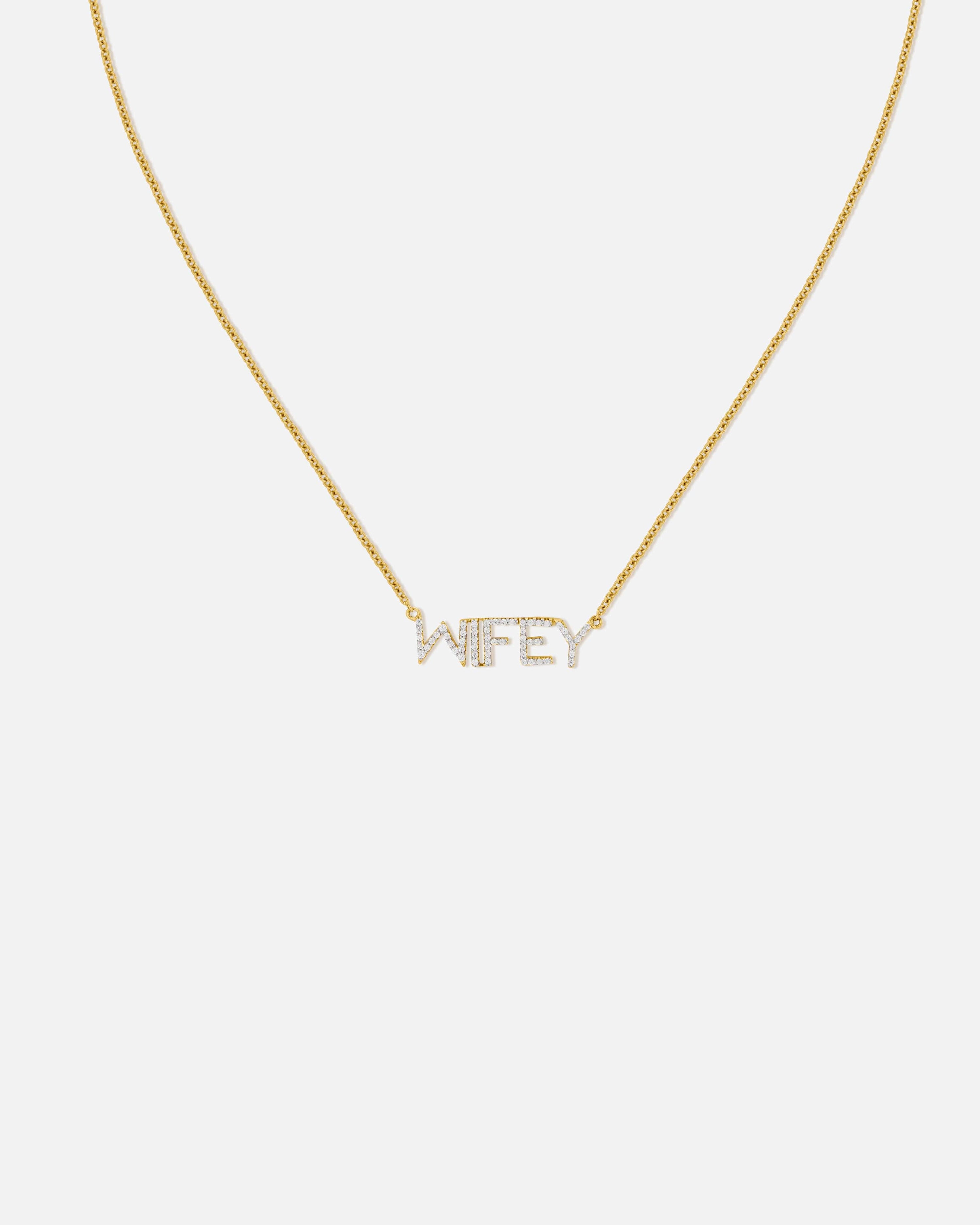 Wifey Necklace