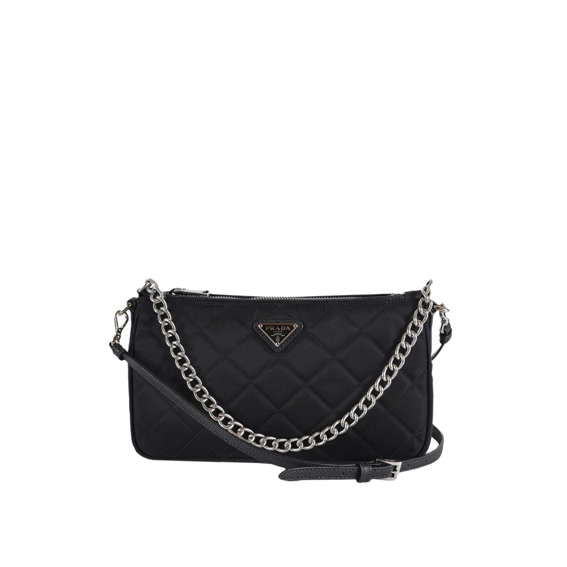 Prada Quilted Chain Shoulder Bag